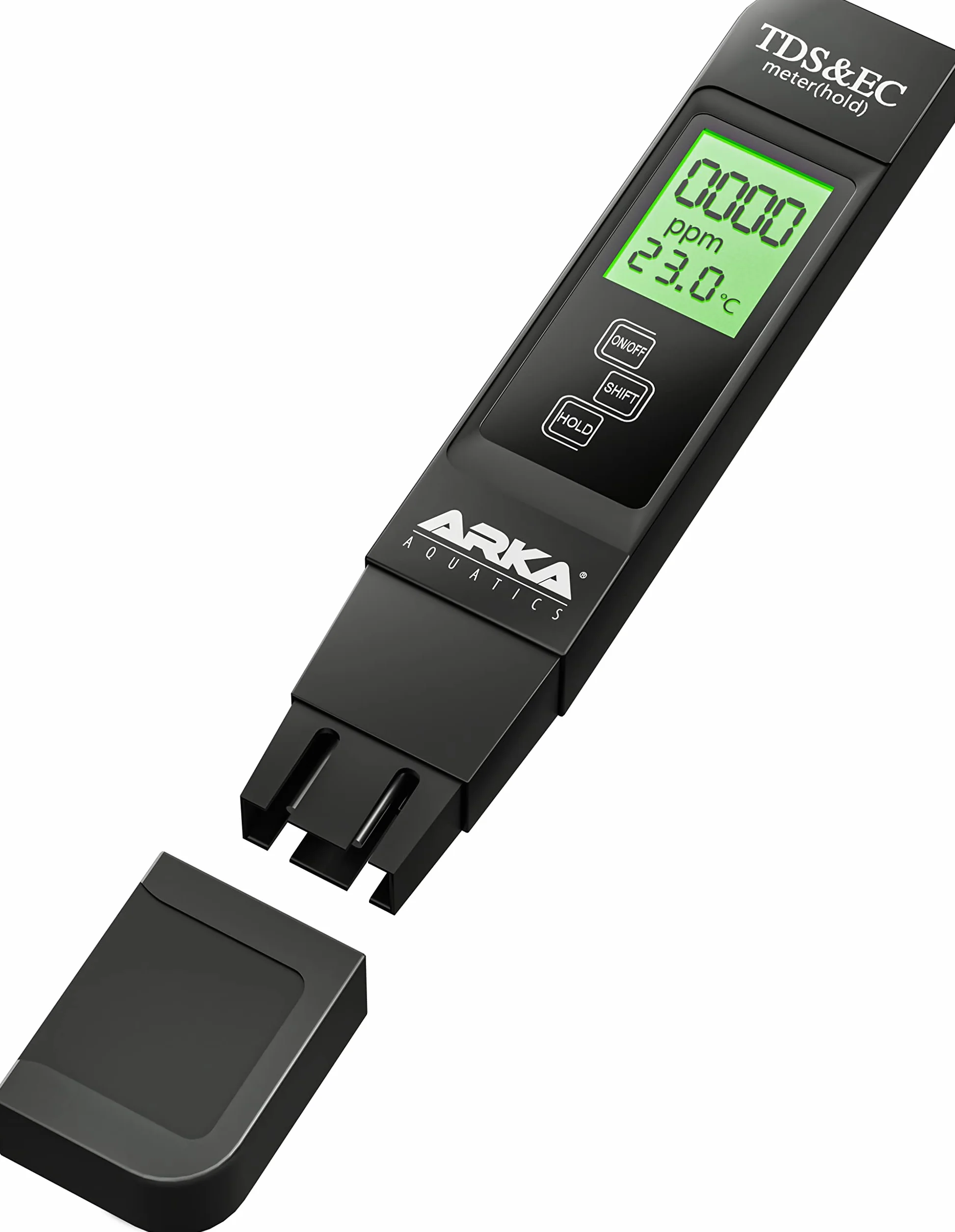 ARKA myAQUA TDS/EC Meter 3in1 - Mesure fiable TDS, EC et température avec solution d'étalonnage