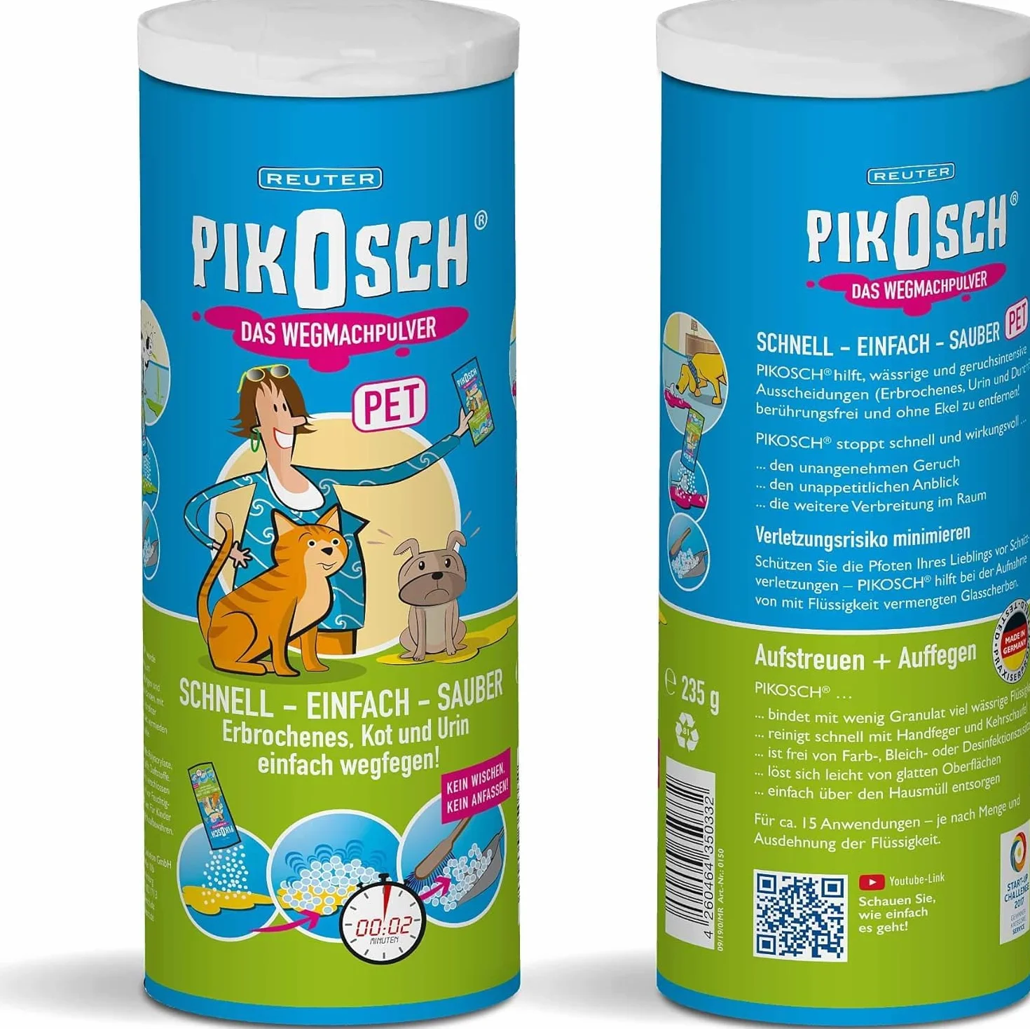 Pet nettoyant spécial - absorbeur de liquide - poudre de vomi pour élimination urine excréments animal