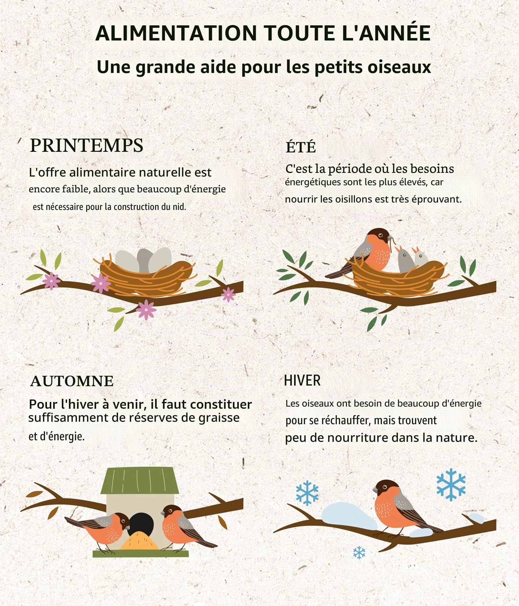 Dehner Natura Premium Nourriture pour Oiseaux Sauvages, Beurre de cacahuète en Seau, 2 kg