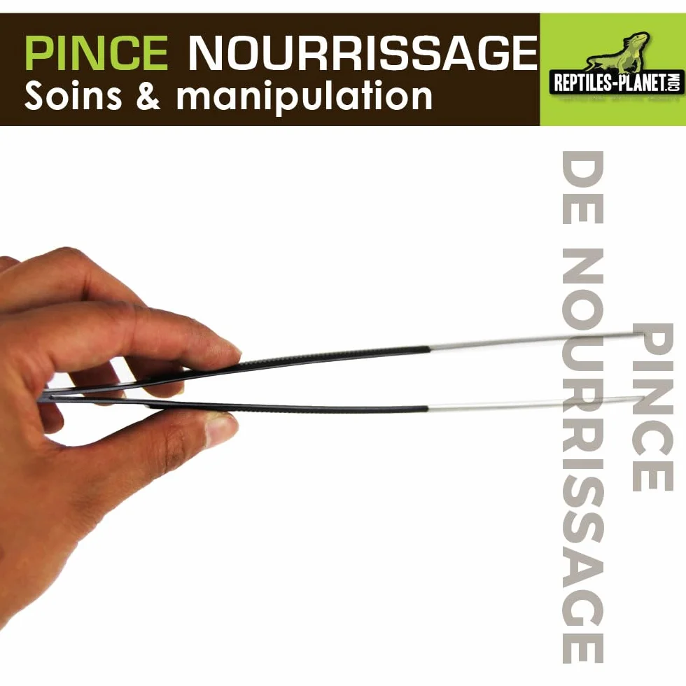 Reptiles Planet - Pince de Nourrissage pour Reptiles - 20,5 cm