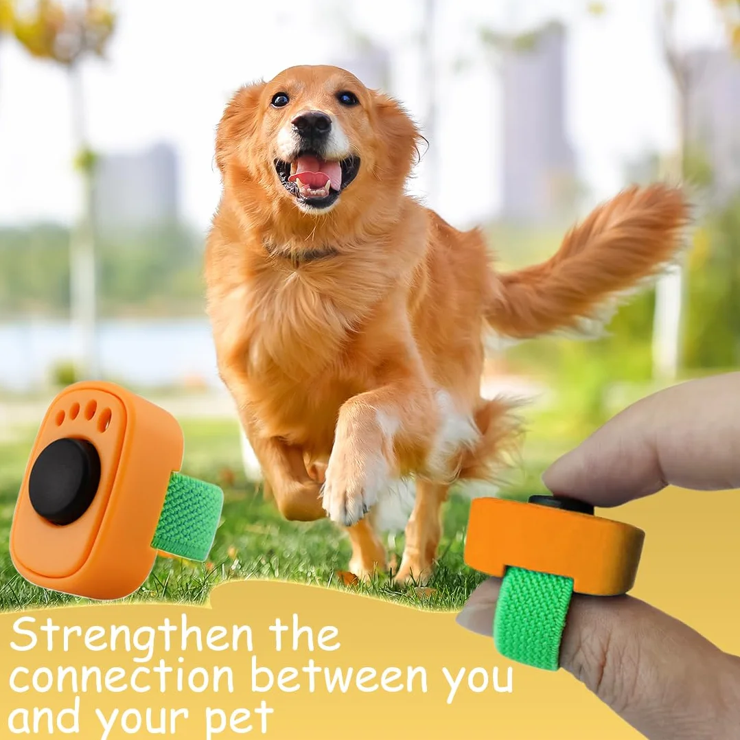 YAYNO 2 PCS Clicker Chien Dressage Multicolore Clickers de Dressage pour Animaux de Compagnie Accessoire Pratique pour l’Entraînement Canin pour Chien Chat Cheval