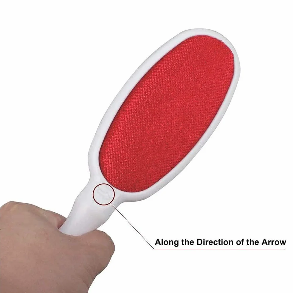 Brosse Anti-Peluches pour Chat et Chien 3 Pièces - Élimine Poils et Poussière des Vêtements