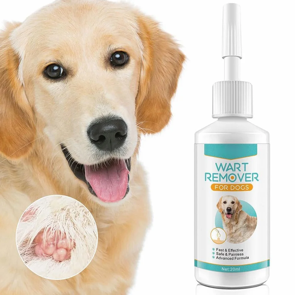 Traitement anti-verrues pour chien – Liquide à base de plantes – 20 ml