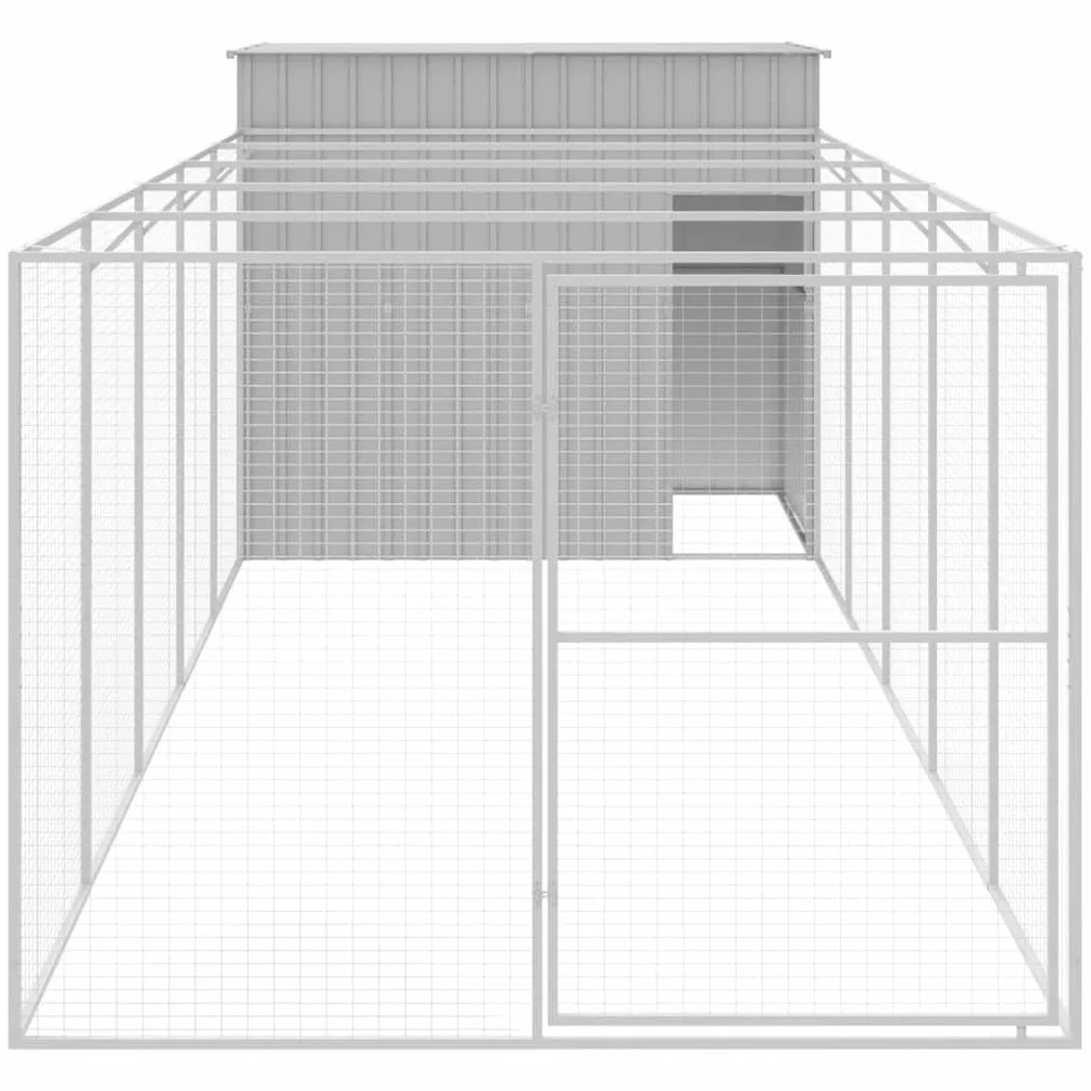 Niche pour chien gris clair 214x661x181 cm