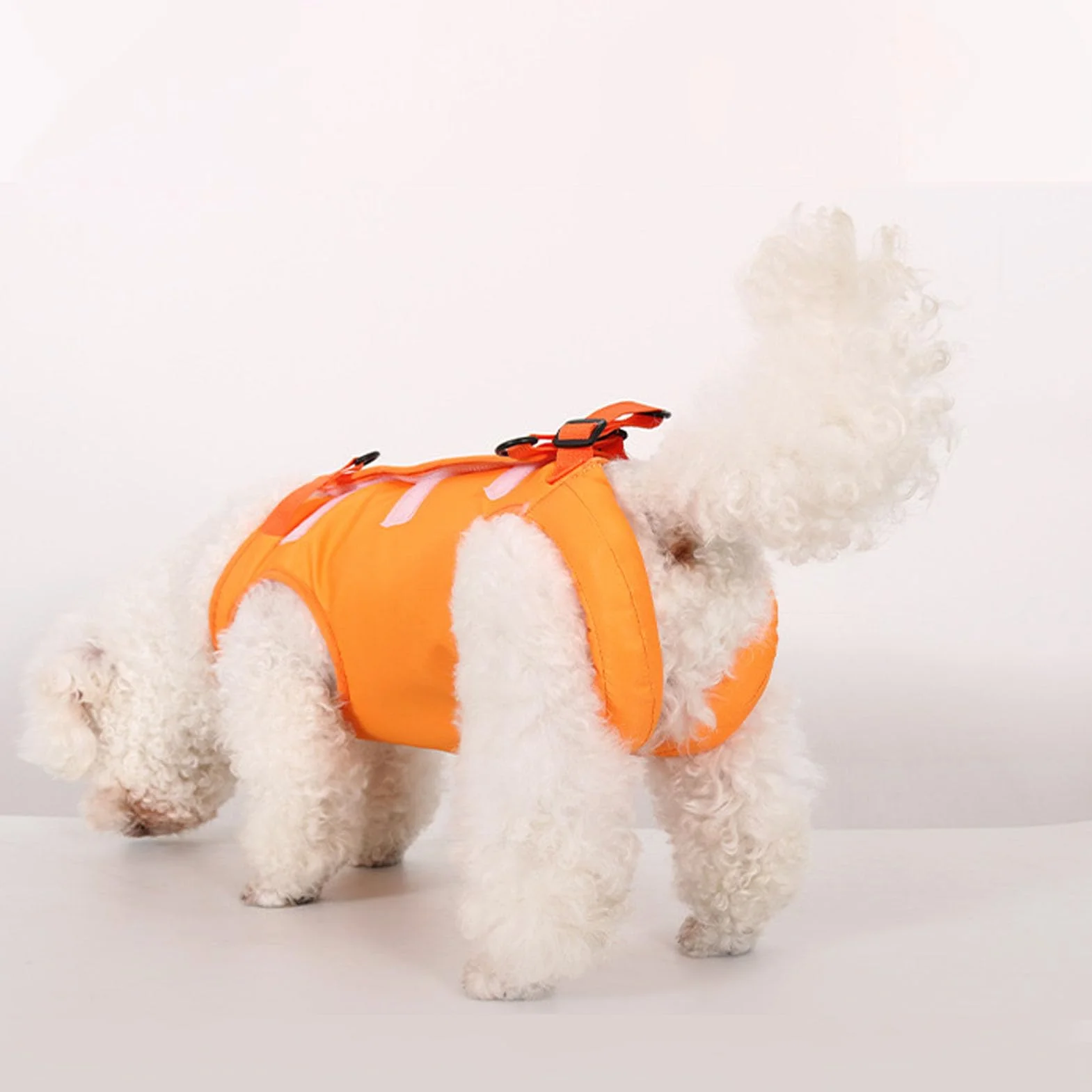 Acouto Élingue de Harnais de Poitrine de Style Gilet pour Chien Handicapé, Mélange Polyester Nylon, Support (M)