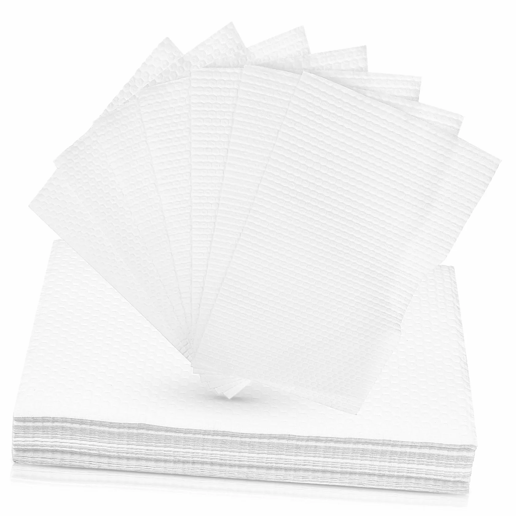 BESPORTBLE Tapis de Cage Oiseau Blanc Jetable 100 Feuilles pour Perroquet