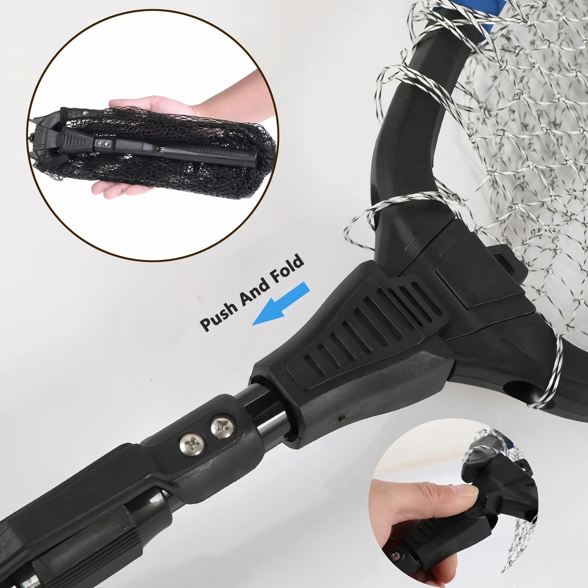 Filet de capture serpent avec poignée télescopique, outil pour attraper et enlever reptiles