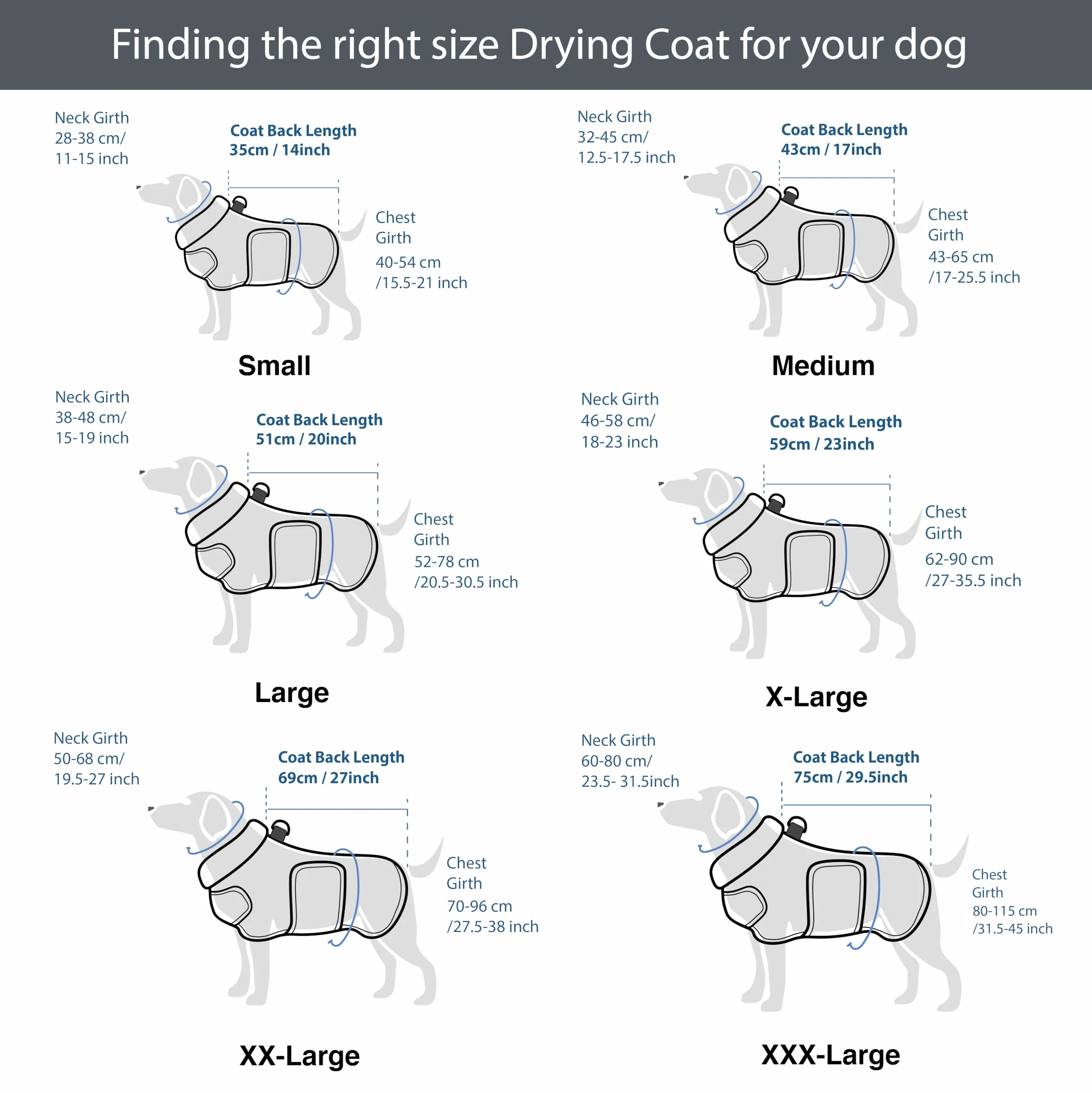 Manteau de séchage super absorbant pour chien, serviette double couche en microfibre, peignoir épais et doux pour chien, robe de chambre réglable pour le bain, la promenade et les voyages