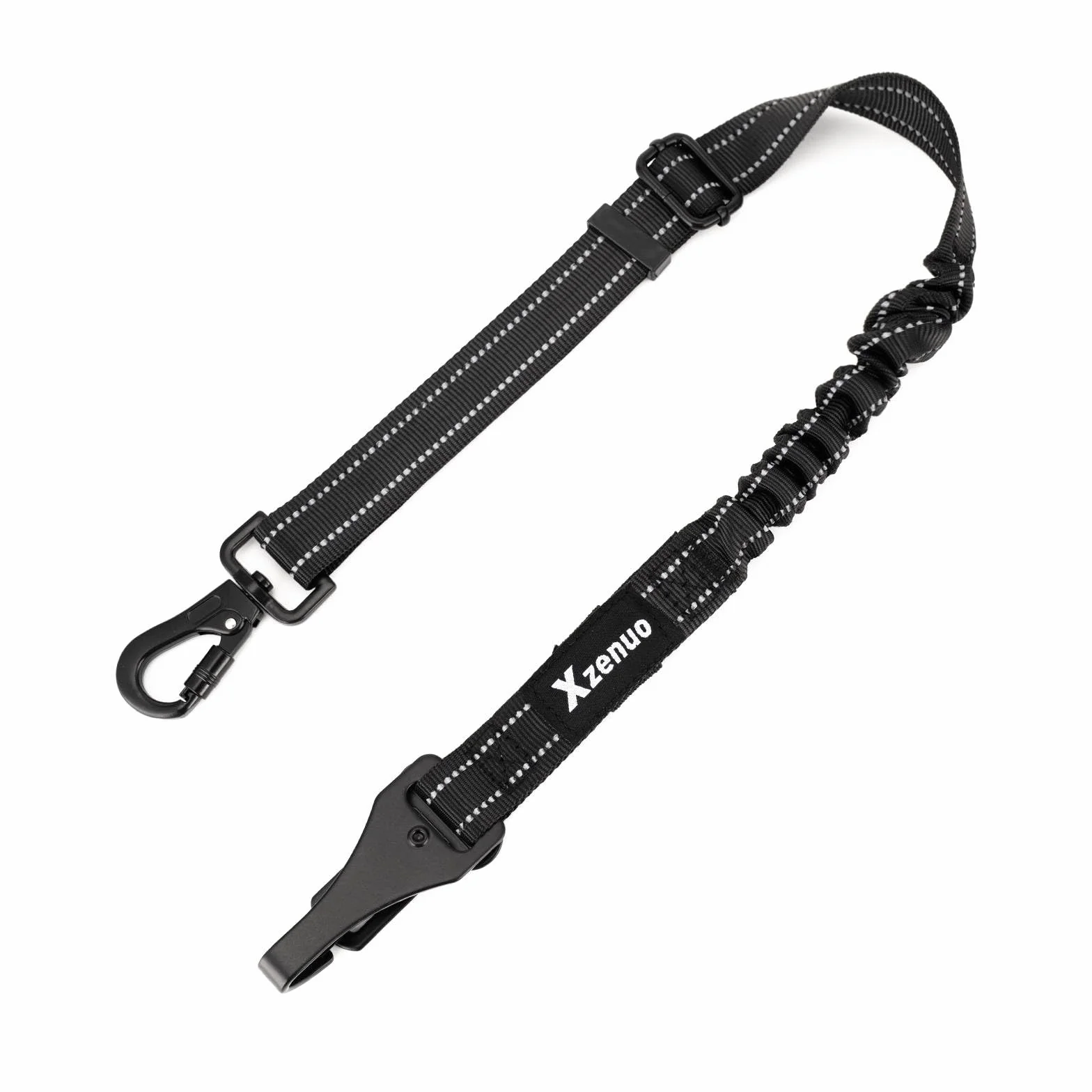 Ceinture securite Chien Voiture, Harnais Laisse Voiture Chien Attache avec Absorption des Chocs élastique et Mousqueton en métal pour Tous Les Chiens et Chats