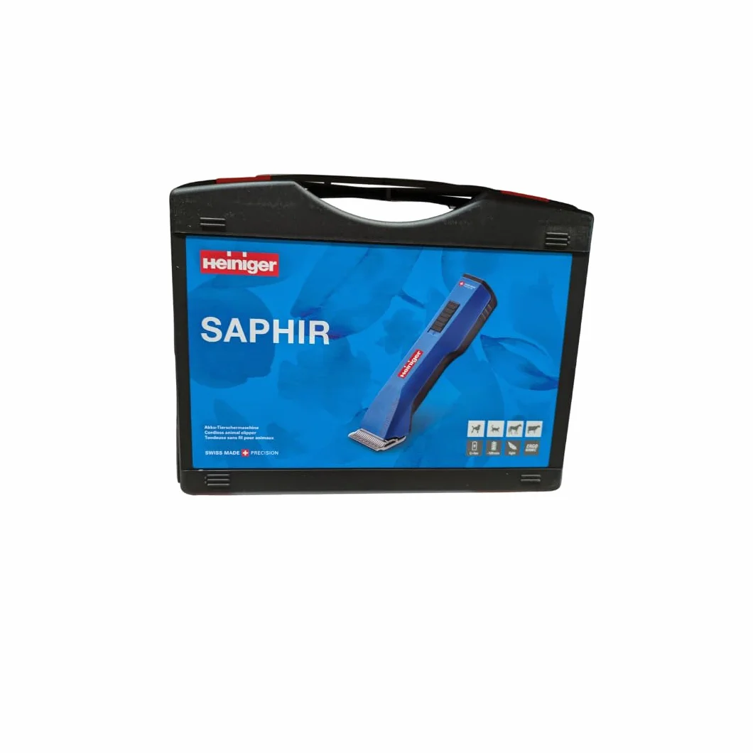 HEINIGER Saphir Bleue Tondeuse sans Fil