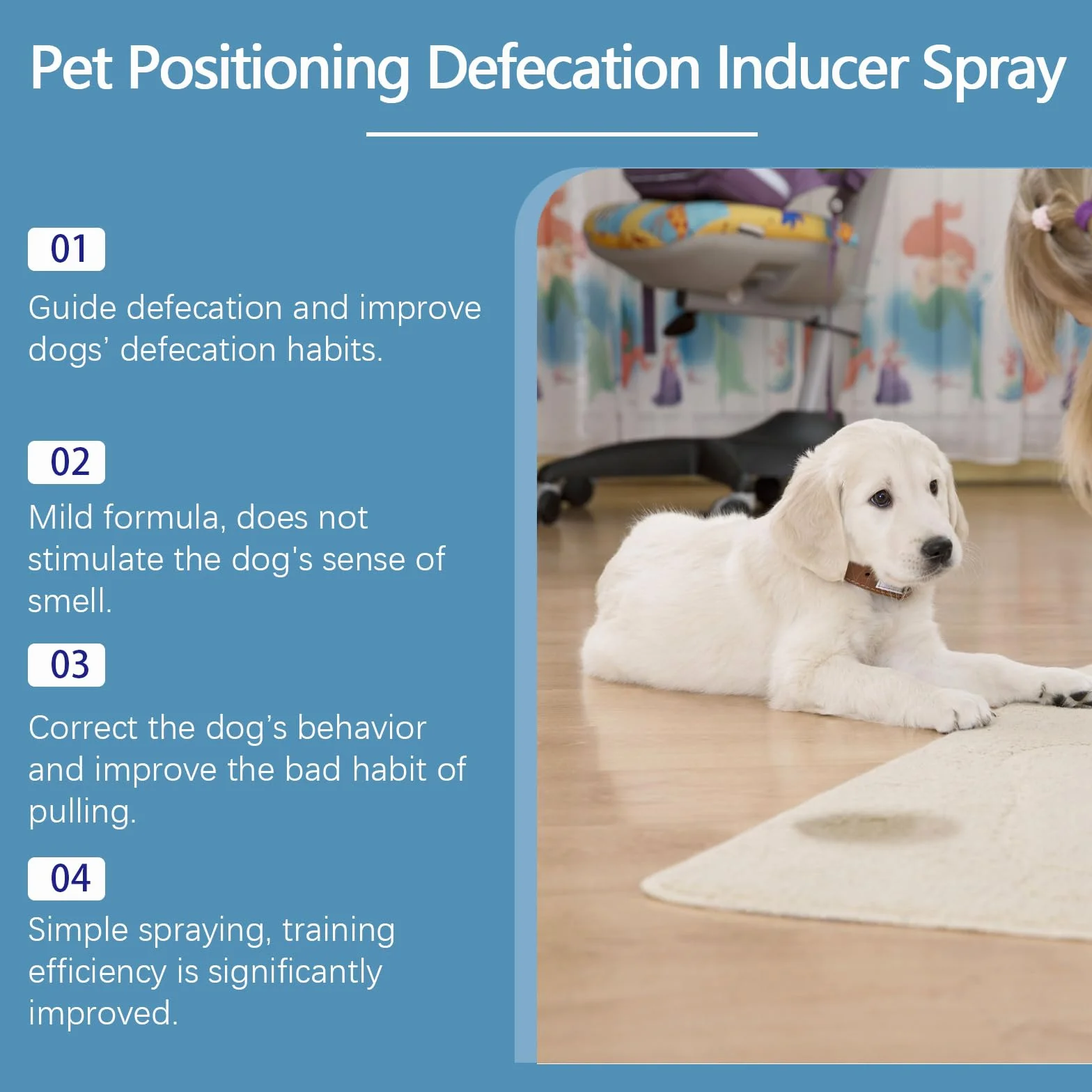Spray Entraînement à la Propreté pour Chiens 50ML