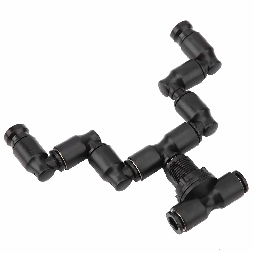 Système de Brumisation pour Reptiles Double Tête Arroseur de Brouillard 360° Réglable Terrarium