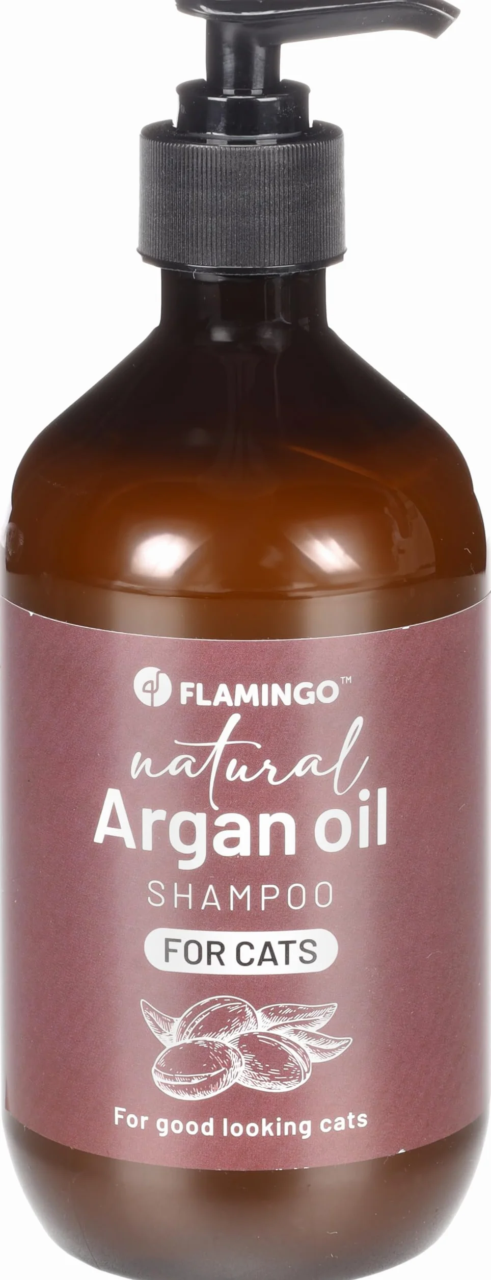 Flamingo Shampooing Naturel pour Chats 500 ML Hydratant Soins pour le Pelage