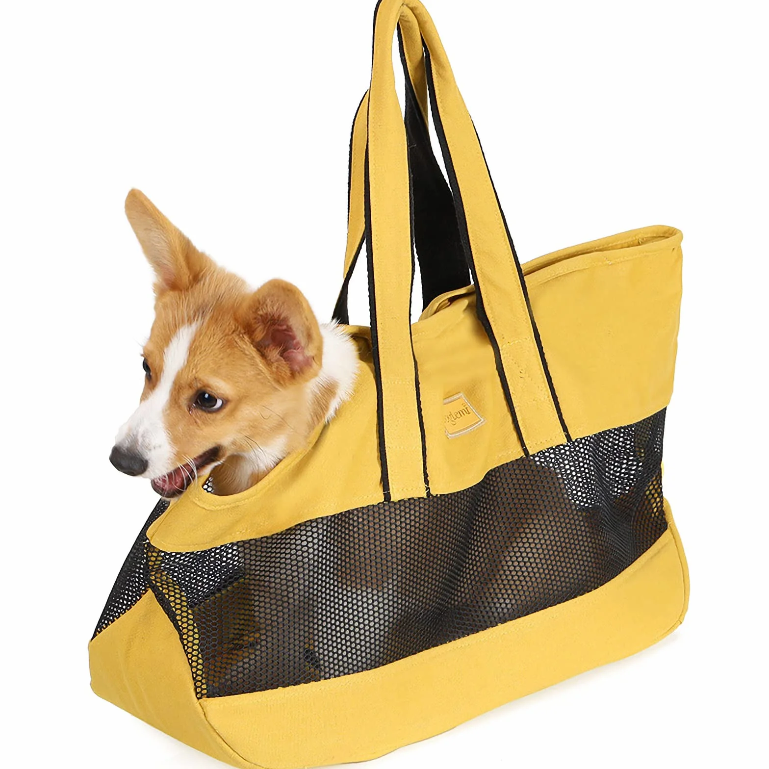 PETCUTE Sac de Transport pour Chat Chien en Maille Respirant avec Sangle de Sécurité