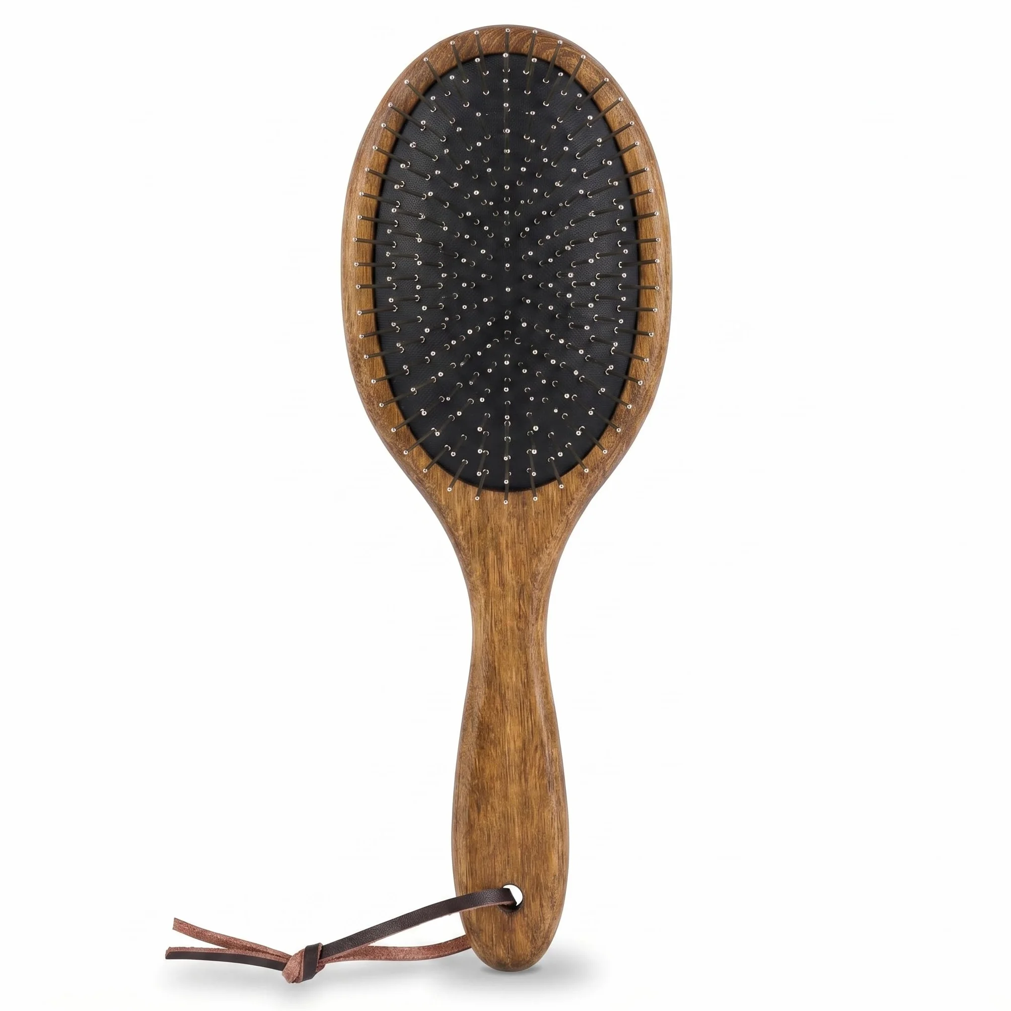 Brosse crinière et peigne queue Equimour pour cheval en bois et métal ergonomique démêler lisser soigner toilettage