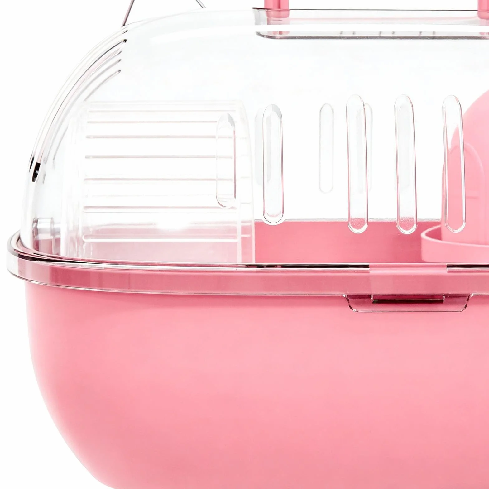 Cage de transport pour hamster avec housse transparente pour rongeurs lézards sorties courtes
