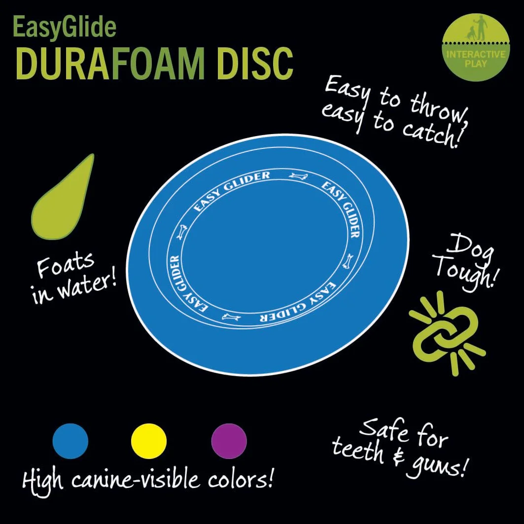 Everlasting Jouet pour Chien Easy Glider Max Frisbee 28 cm