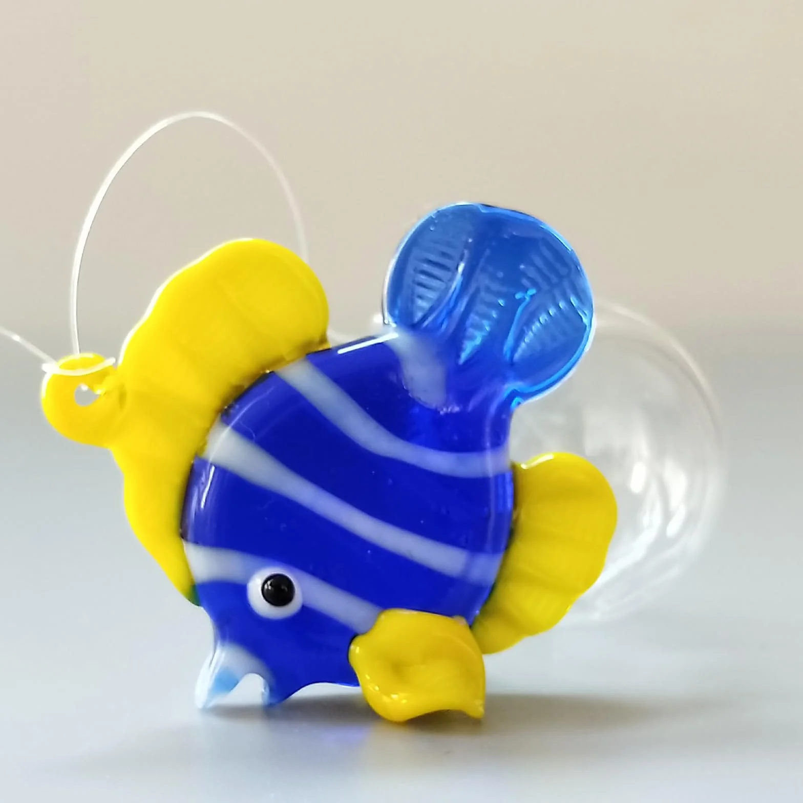 Lot de 6 boules flottantes en verre coloré pour aquarium