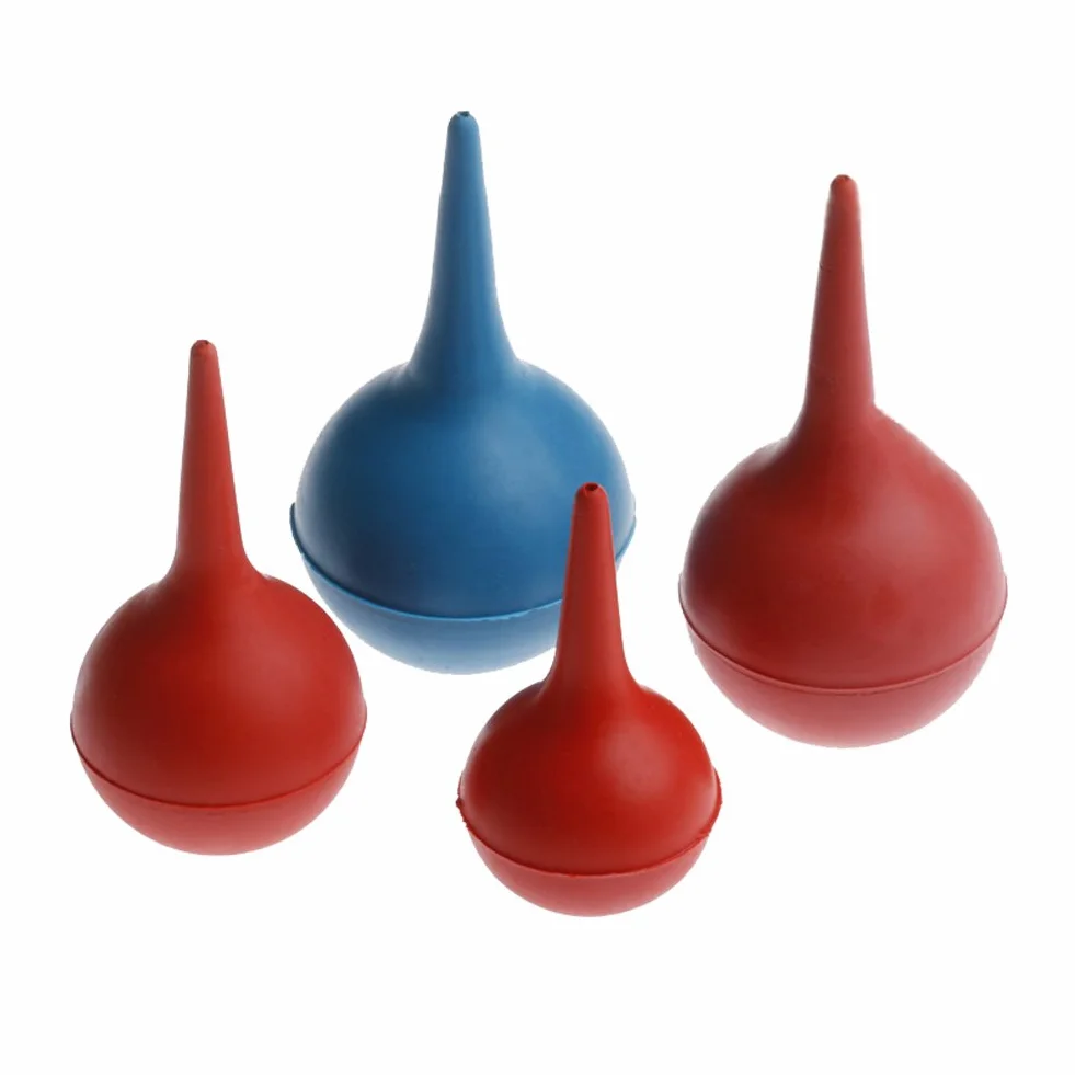 Seringue de Lavage des Oreilles Silicone Outil de Laboratoire Aspiration 30/60/90/120 ML