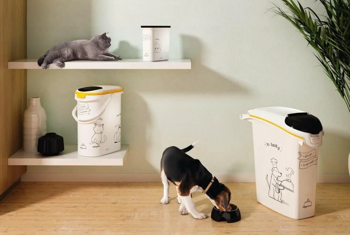 Curver - Conteneur à Croquettes pour Chat - 35 L