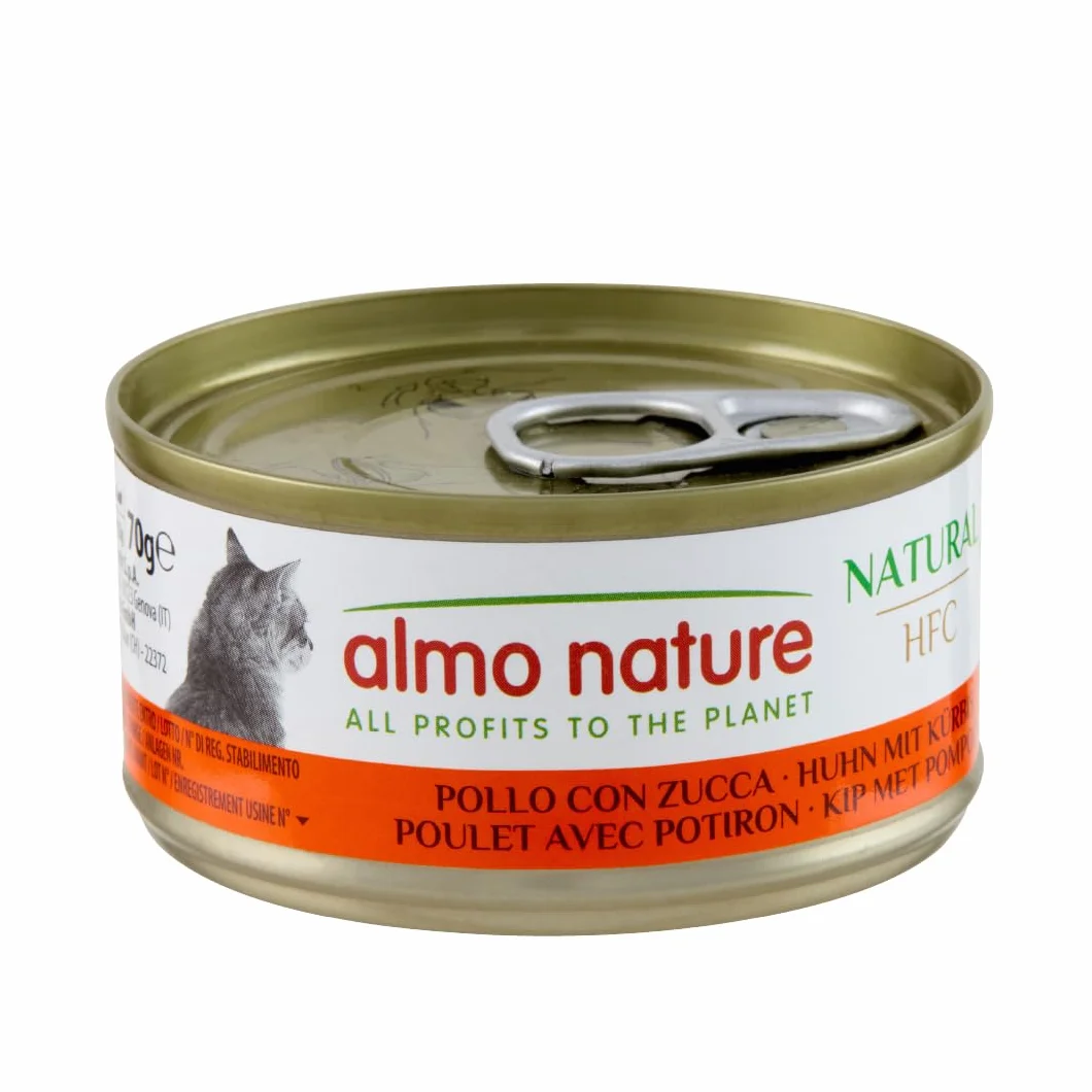 almo nature HFC Natural Aliments Humides pour Chats Poulet 70g Lot de 6