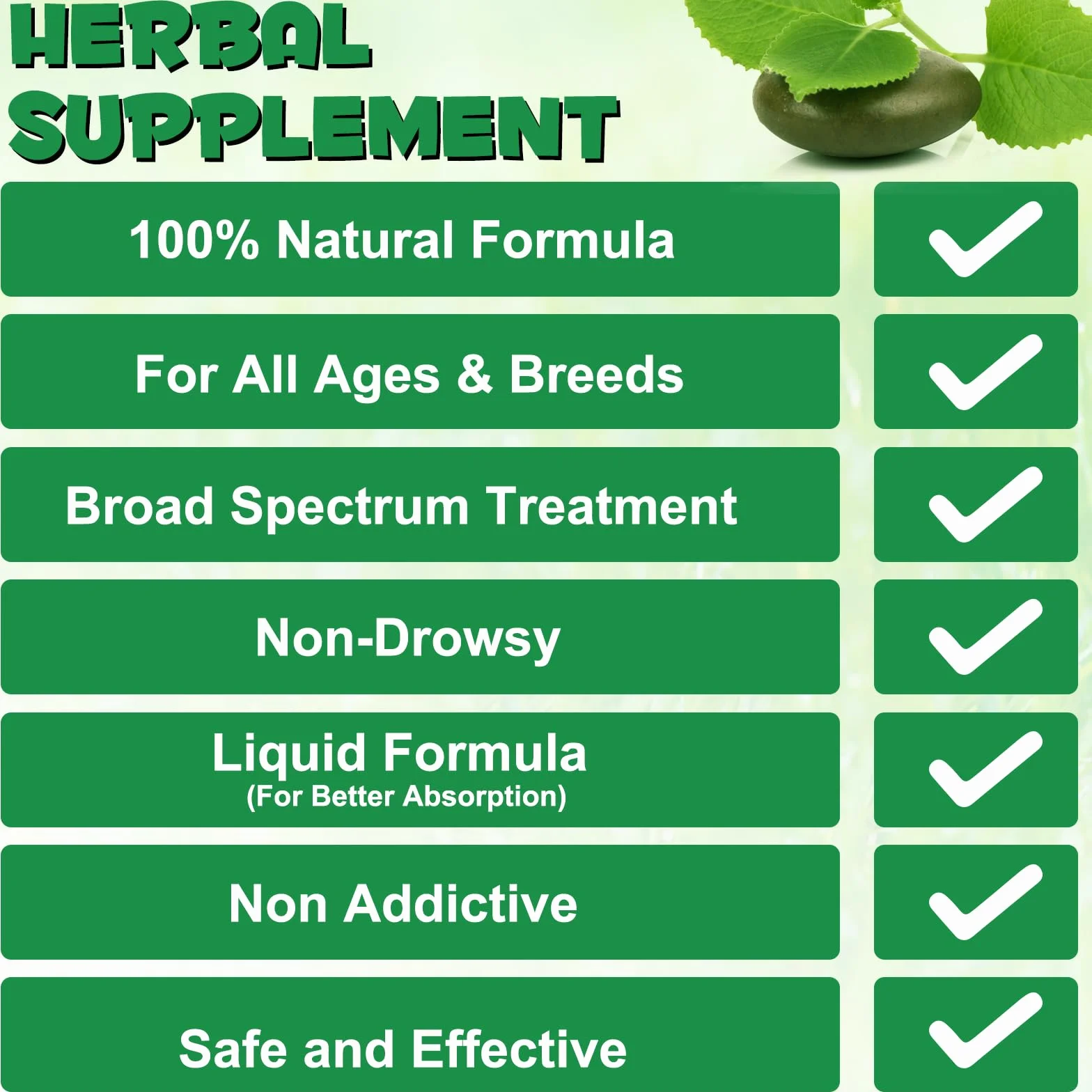 HEXIN Vermifuge pour chat 60 ml, vermifuge à base de plantes avec probiotiques – Anti-parasites large bande