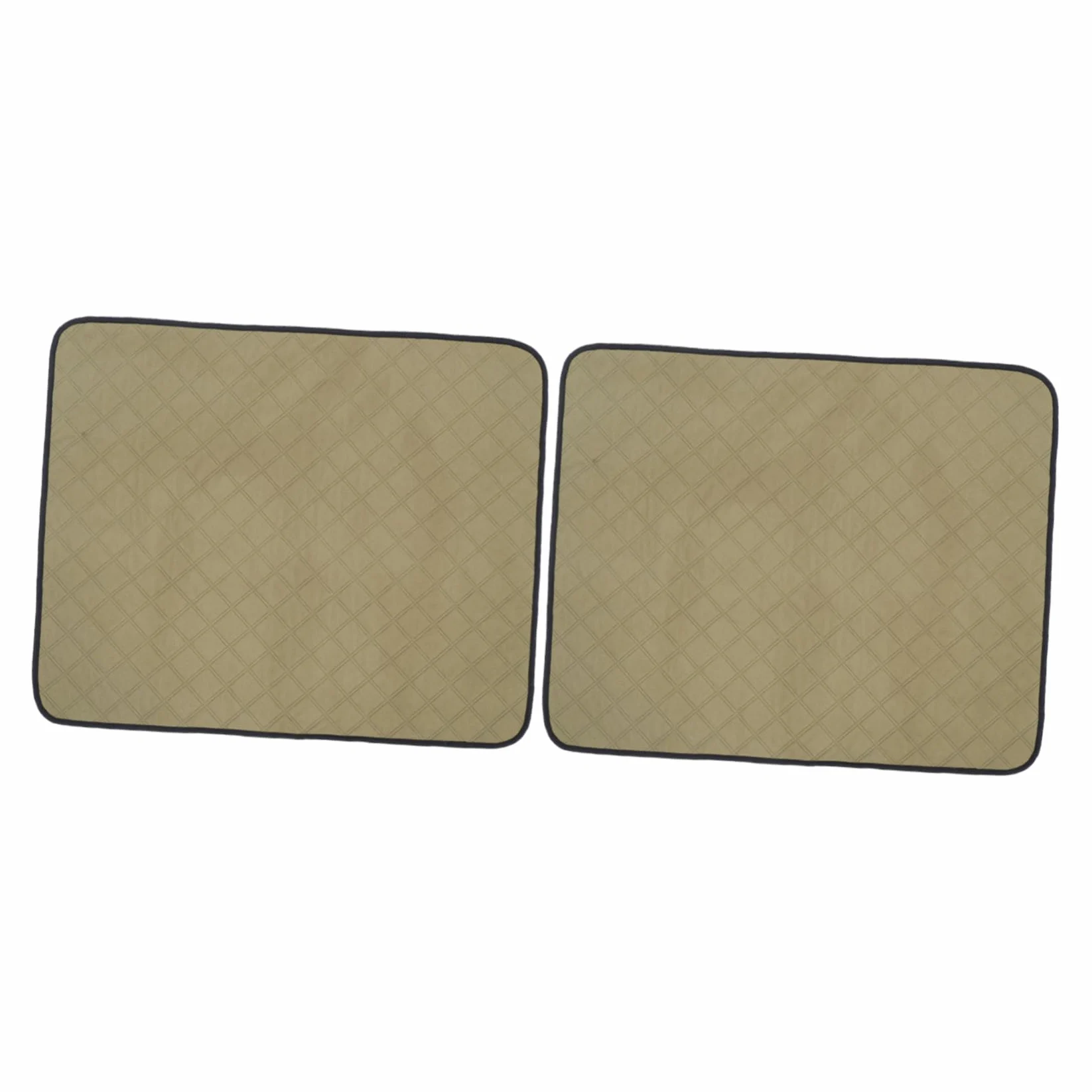 Toyvian 2pièces Tapis Urine Lavable Et Réutilisable pour Chien Tapis De Propreté Imperméable pour Parc Et Cage Apprentissage Propreté pour Chiots