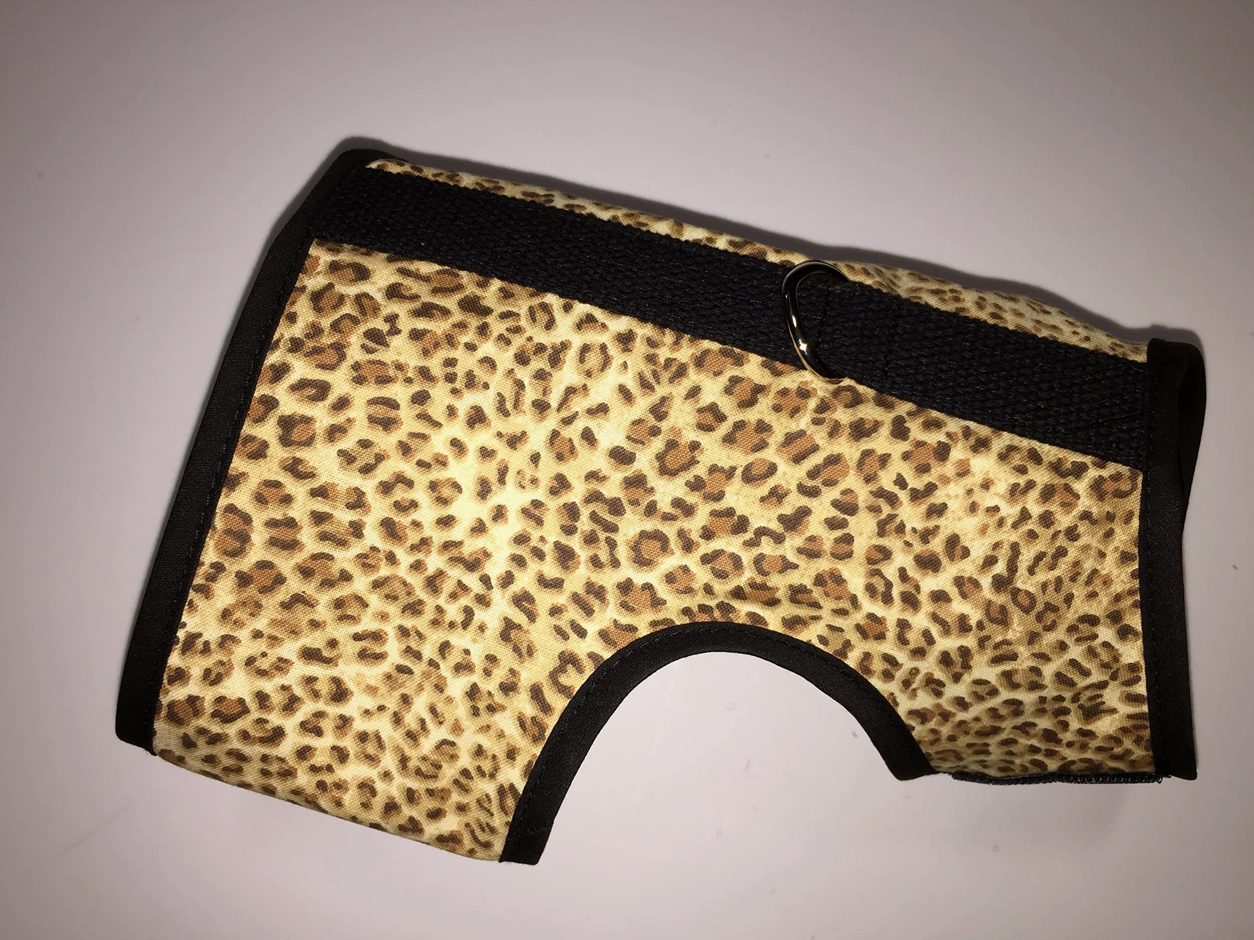 Kitty Holster Chat Harnais, Petit/Medium, imprimé léopard