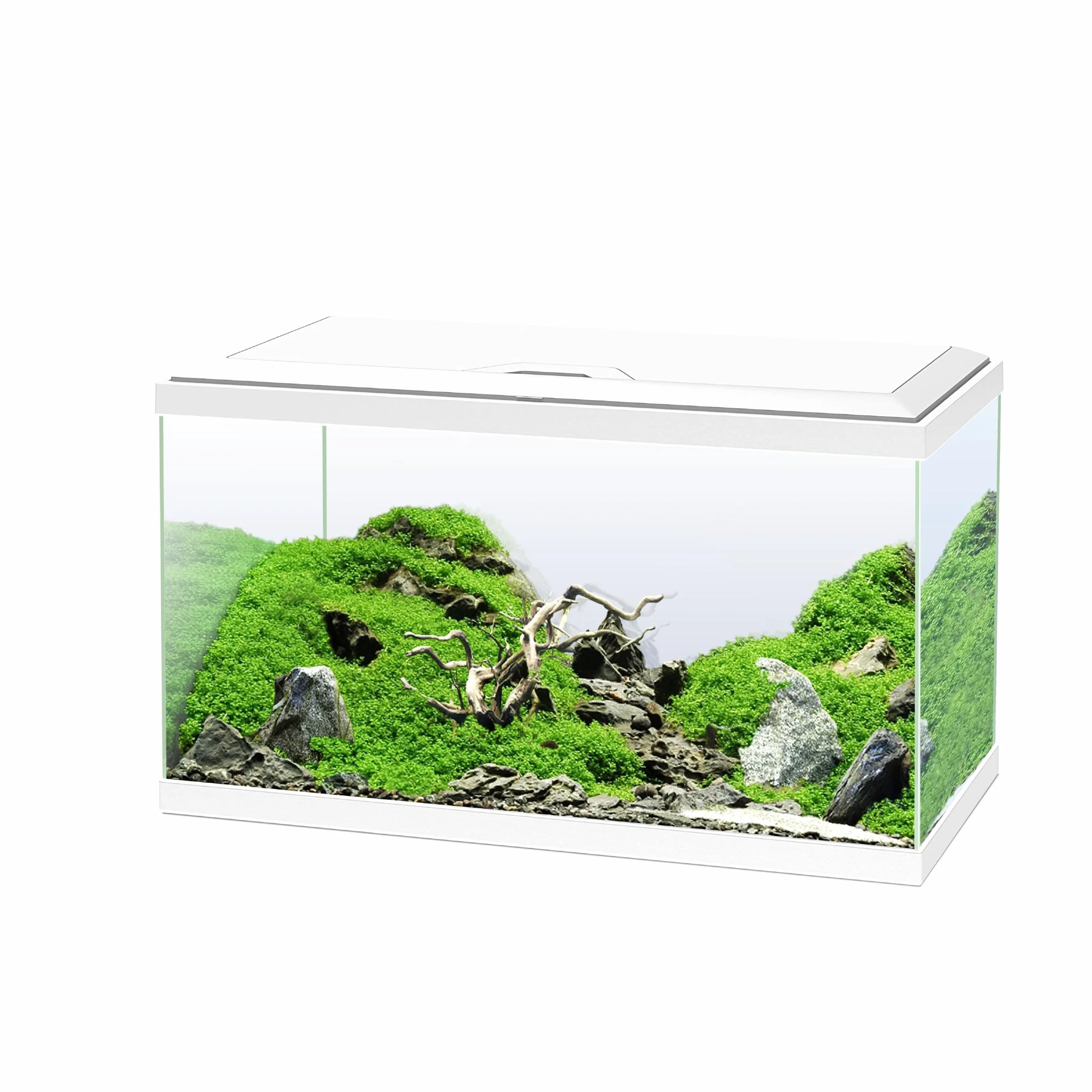 Ciano Aquarium 60 Blanc 58L Filtre LED Chauffage