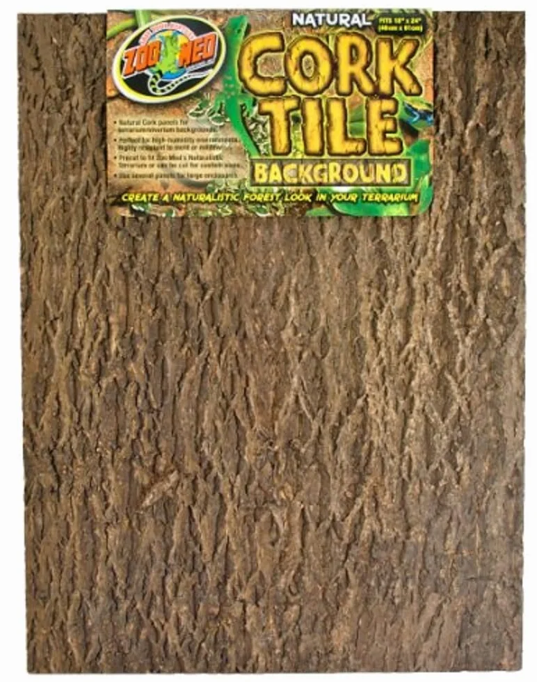 Croci Fodn Panneau en Liège pour Reptile Amphibien 45 x 61 cm