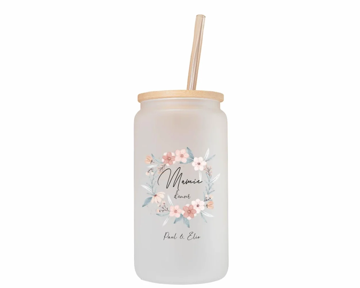 Verre cocktail personnalisé/verre mojito/cadeau vacances personnalisé/verre personnalisé