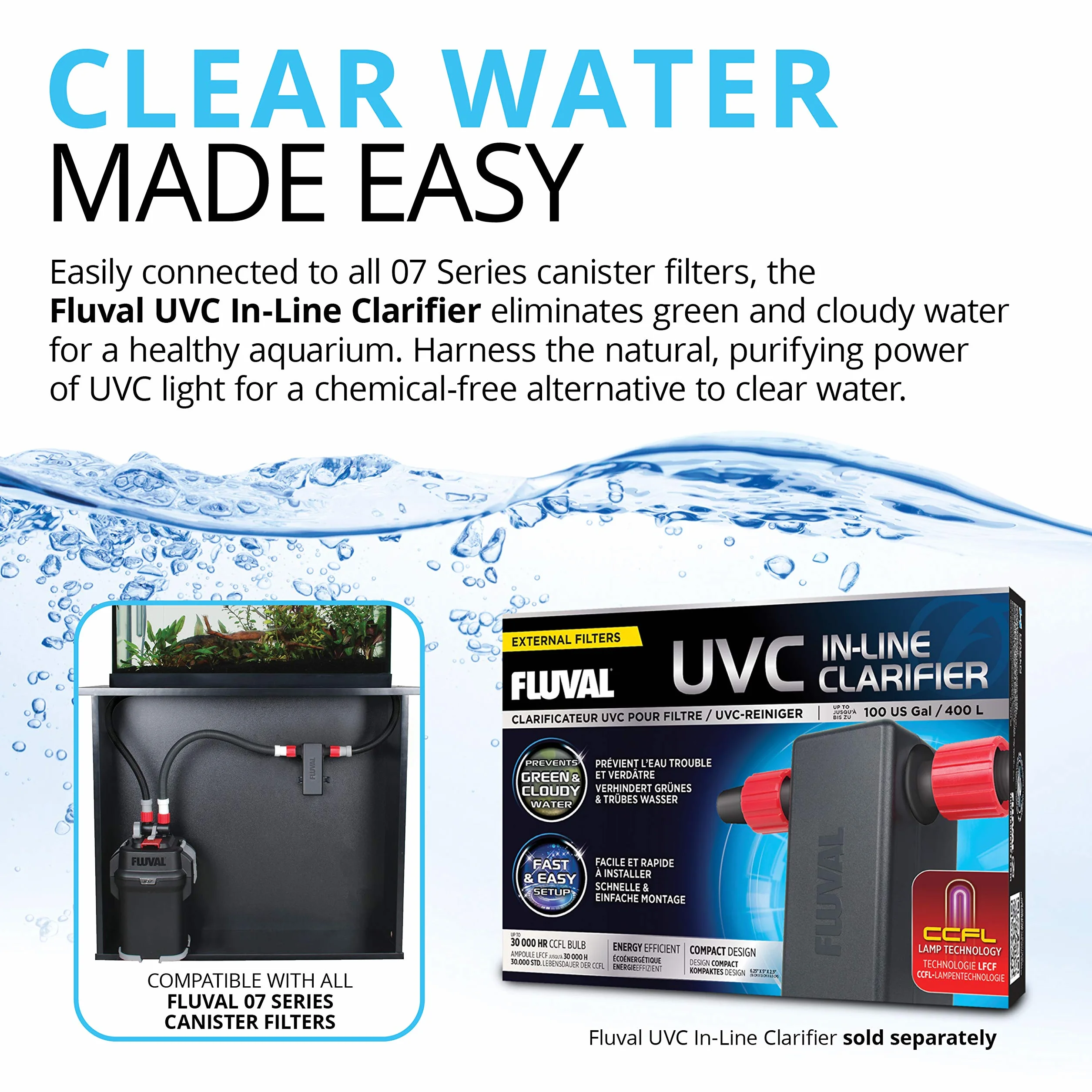 Fluval 107 Filtre Extérieur Aquariophilie