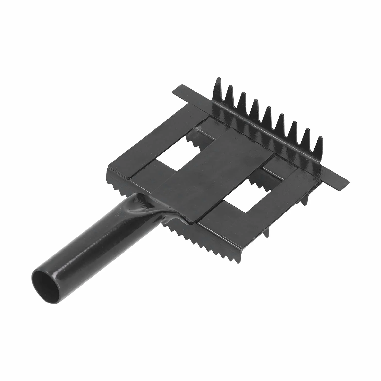 Peigne de Toilettage pour Bétail, Mouton, Cheval – Brosse Antiprurigineuse avec Dents en Fer, Poils Brillants et Lisses