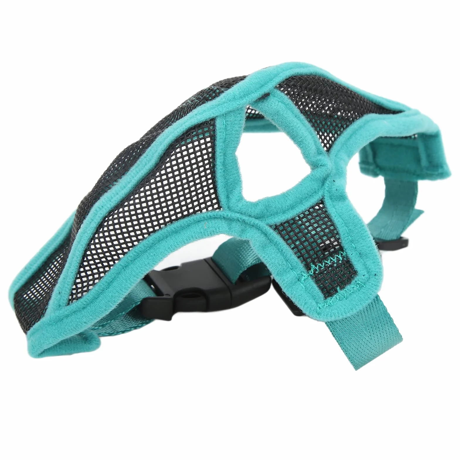 Muselière Courte pour Bouledogue en Respirante Anti-Morsure pour Bouledogues Français, Carlins, Chihuahuas, Sangle Réglable, Ajustement pour Chiens à Nez Court,