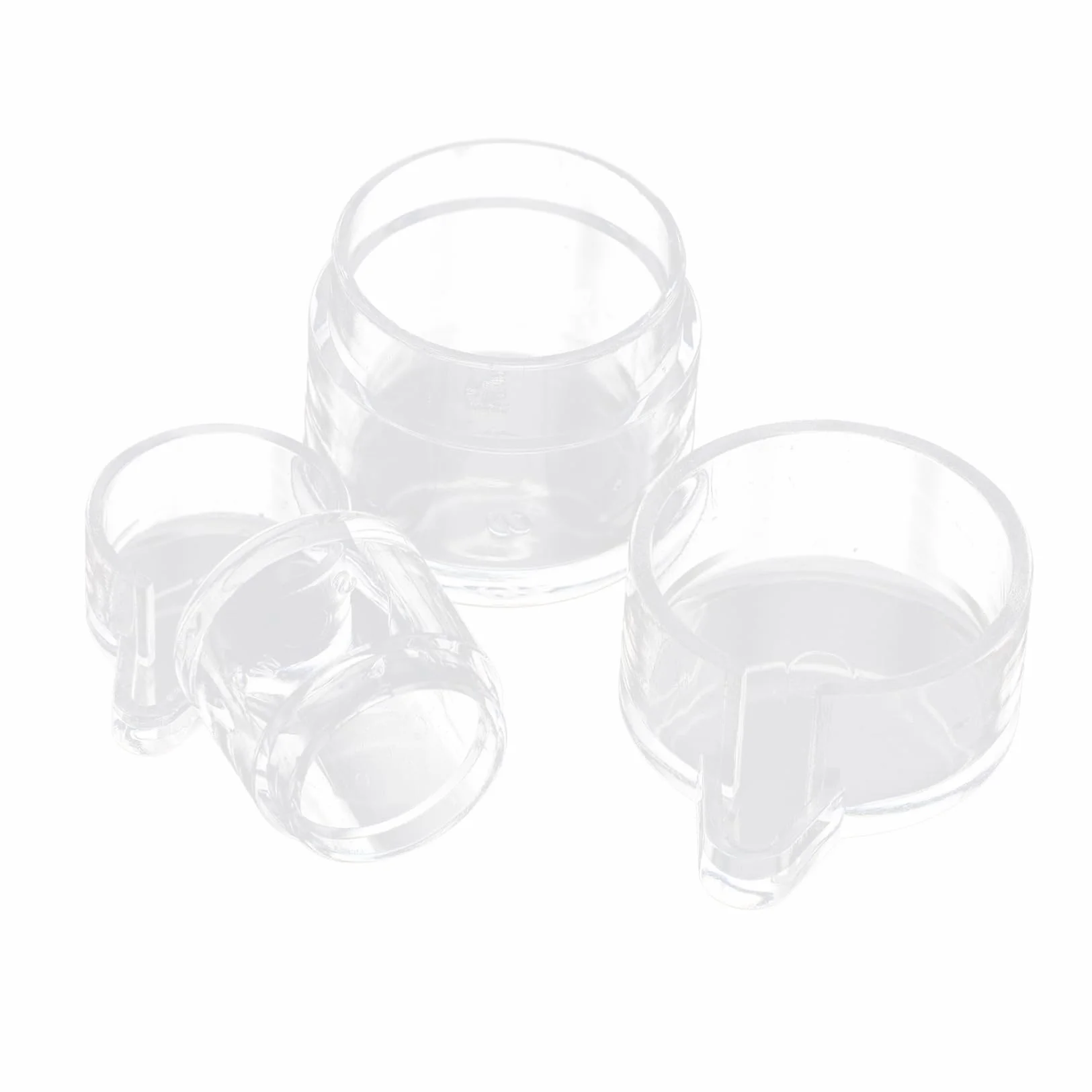 Gamelles à Eau pour Fourmis Acrylique Mangeoires Transparentes avec Port d'Alimentation Séparé