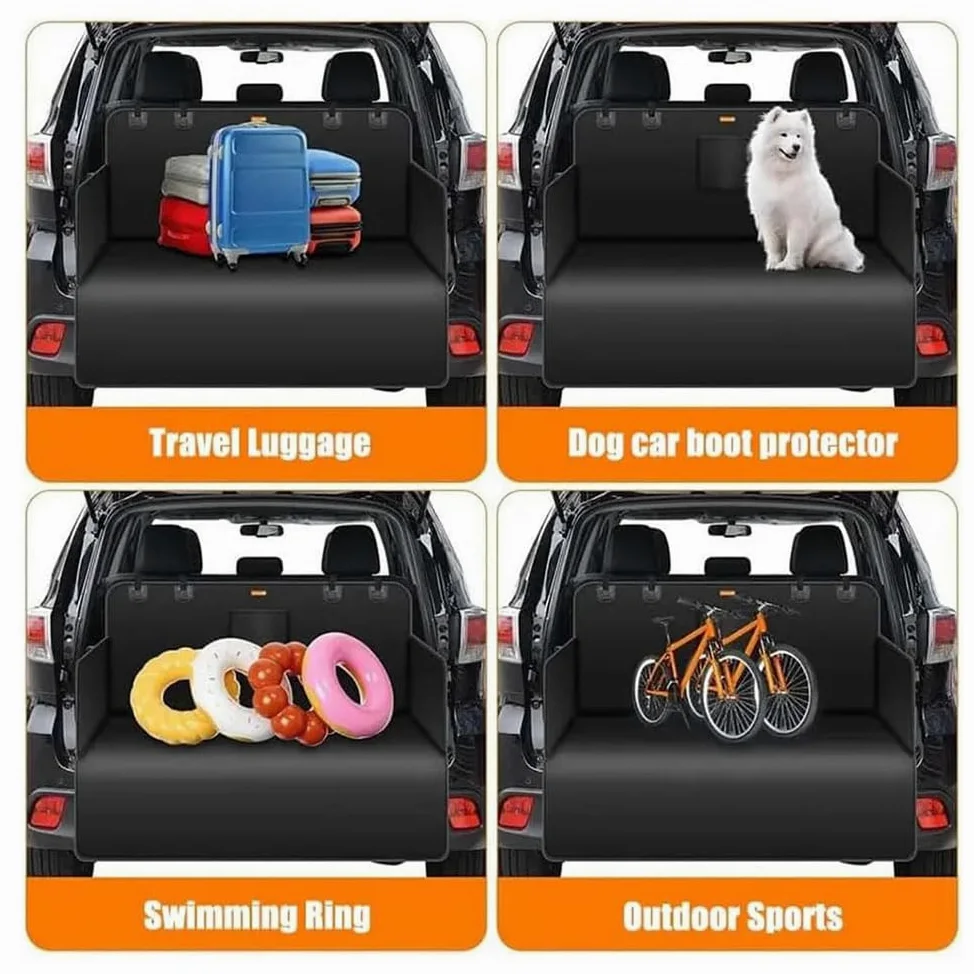 Protection Coffre Voiture Chien pour Peugeot 508 2010-2026 | Housse Tapis de Coffre Bâche,Protection Pare-Chocs Imperméable Anti-Rayures,Accessoires Auto Animaux