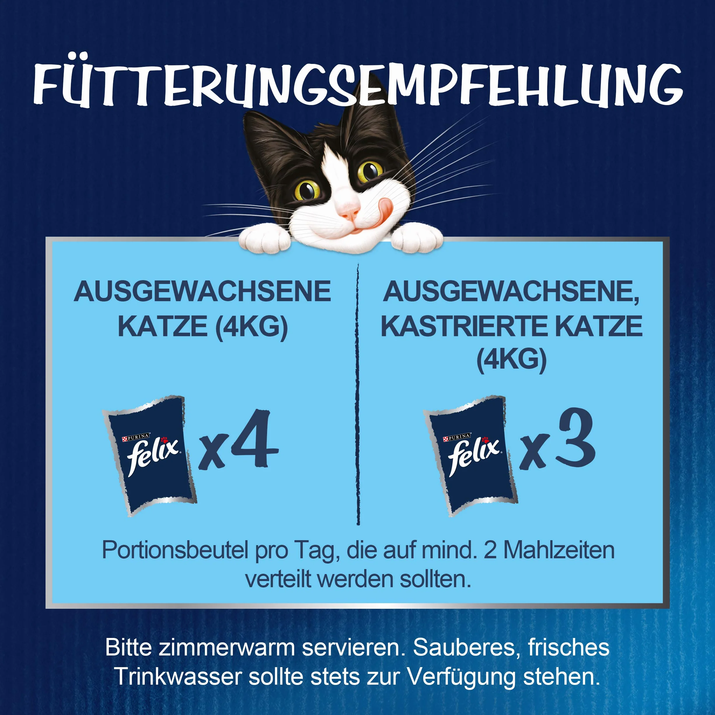 Felix Nourriture Humide pour Chat en gelée, mélange de variétés, Lot de 120 (120 x 85 g)