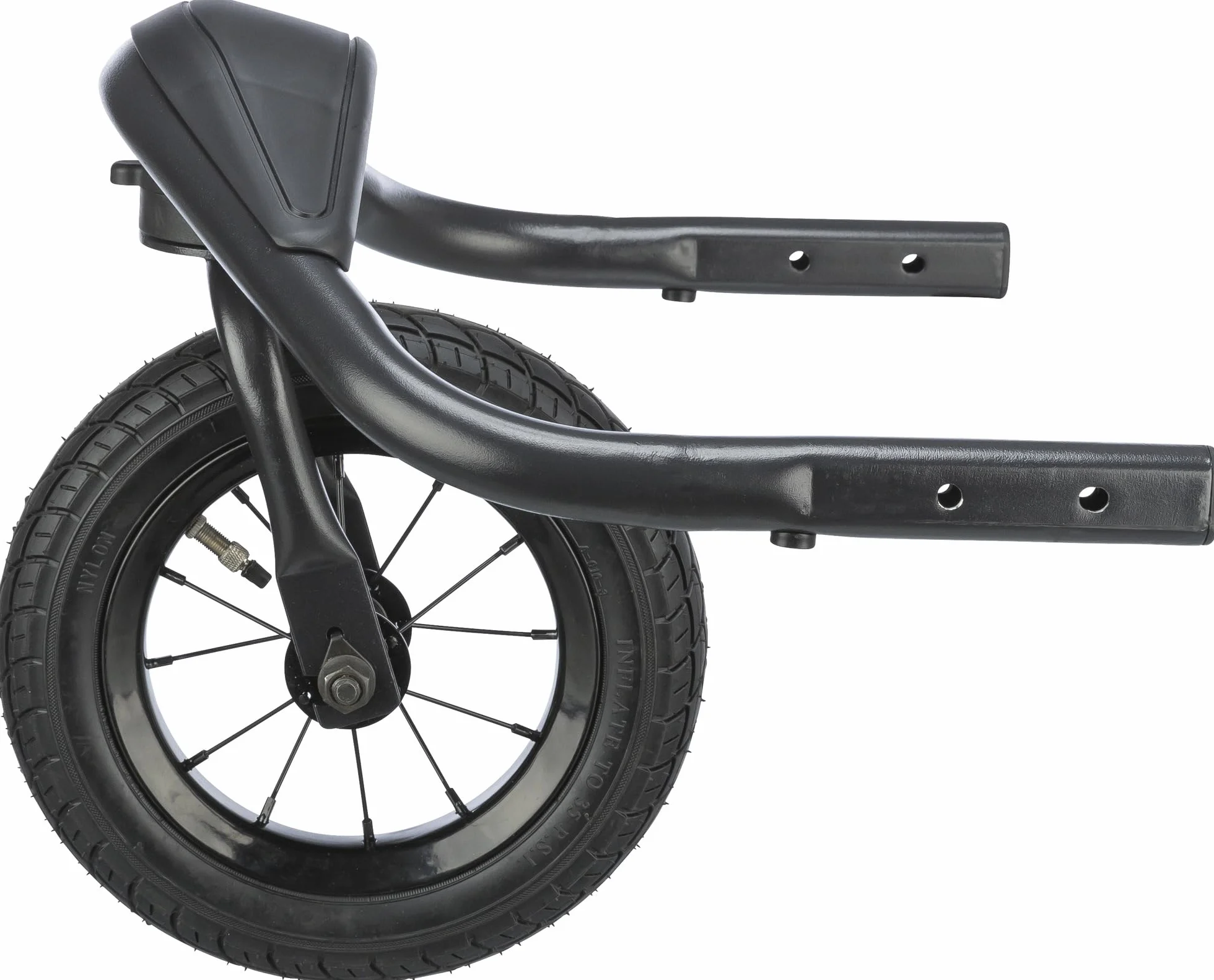 Trixie kit de Conversion en Jogger pour remorque pour Chien – Roue Avant à Articulation 360°, transforme la remorque vélo en Poussette – maniable, verrouillable & Amovible