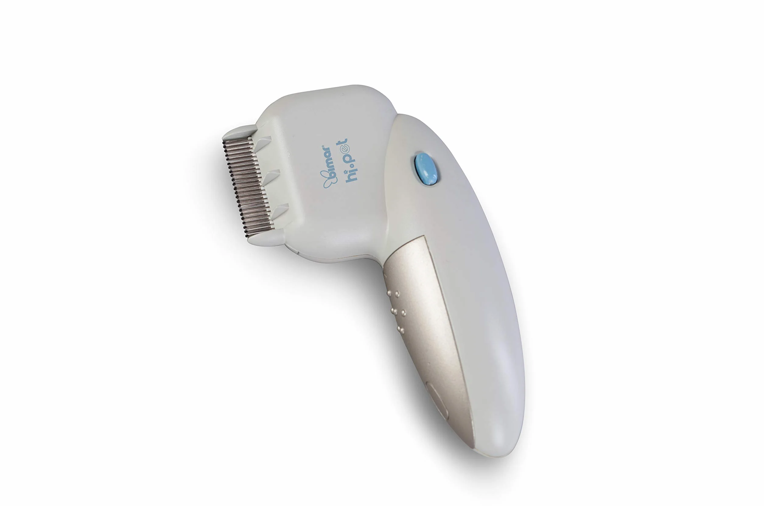 Bimar HI.PET PSP1 Brosse Ionisante Anti-Puces pour Animaux, Enlève Poils et Odeurs, Toilettage Professionnel, 4 cm