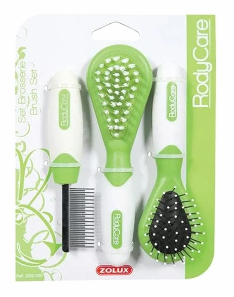 Zolux Rodycare Set de Brosses pour Rongeur