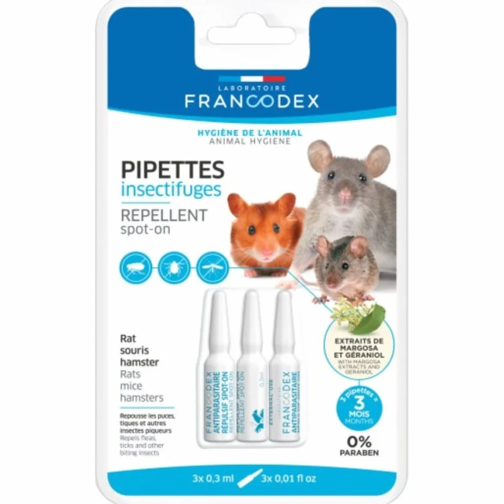 Francodex Spoton Insectifuge Petit rongeur