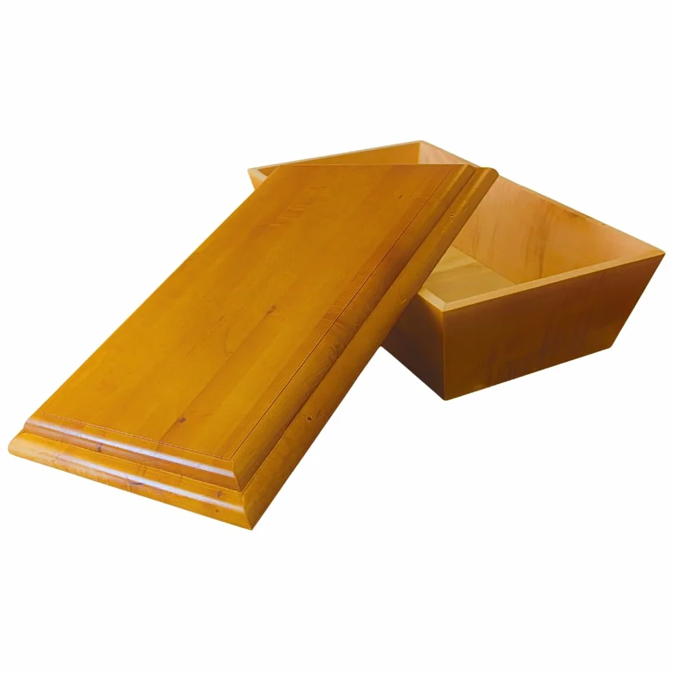 Cercueil en chêne de qualité supérieure pour Animaux de Taille Moyenne - Cercueil pour Chien - Cercueil pour Chat - Cercueil pour Beagle - Caisse funéraire en Bois Massif pour Grands Animaux - Marron