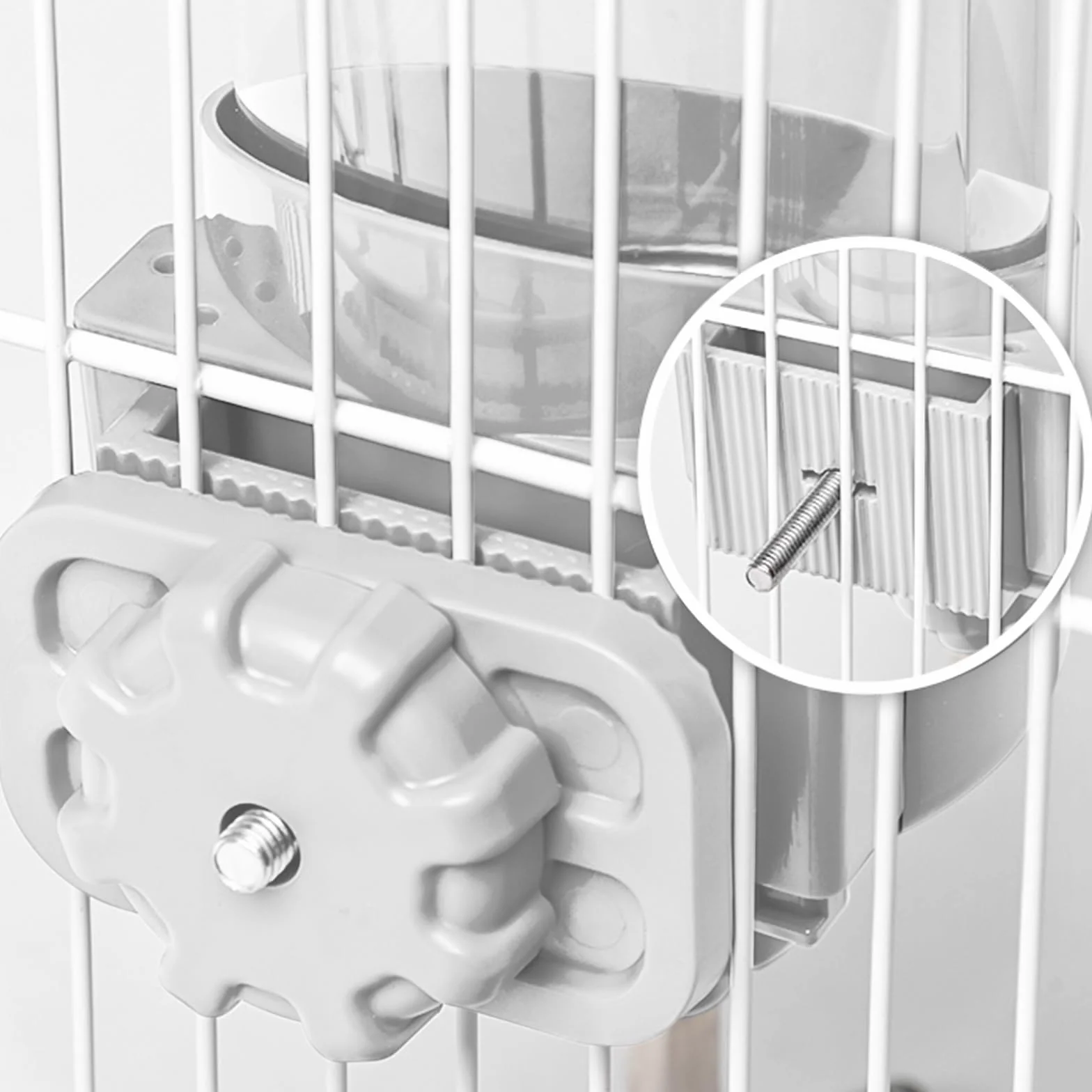 Abreuvoir Automatique pour Lapin Distributeur Eau 680ml Anti-Goutte Suspendue