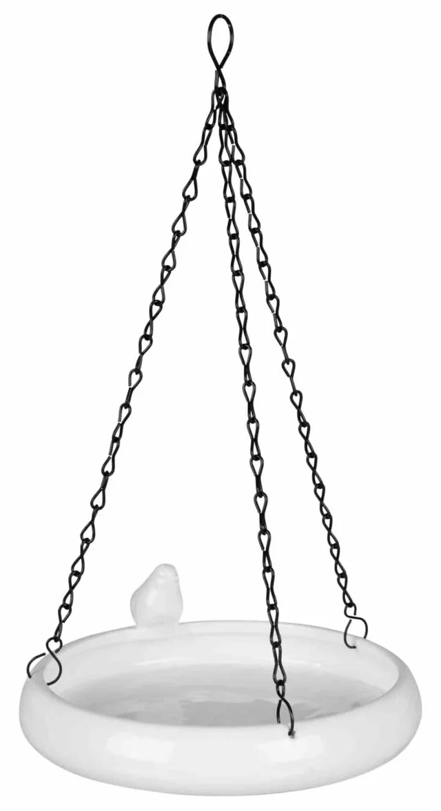 Trixie Abreuvoir Suspendu en céramique Blanc 500 ML