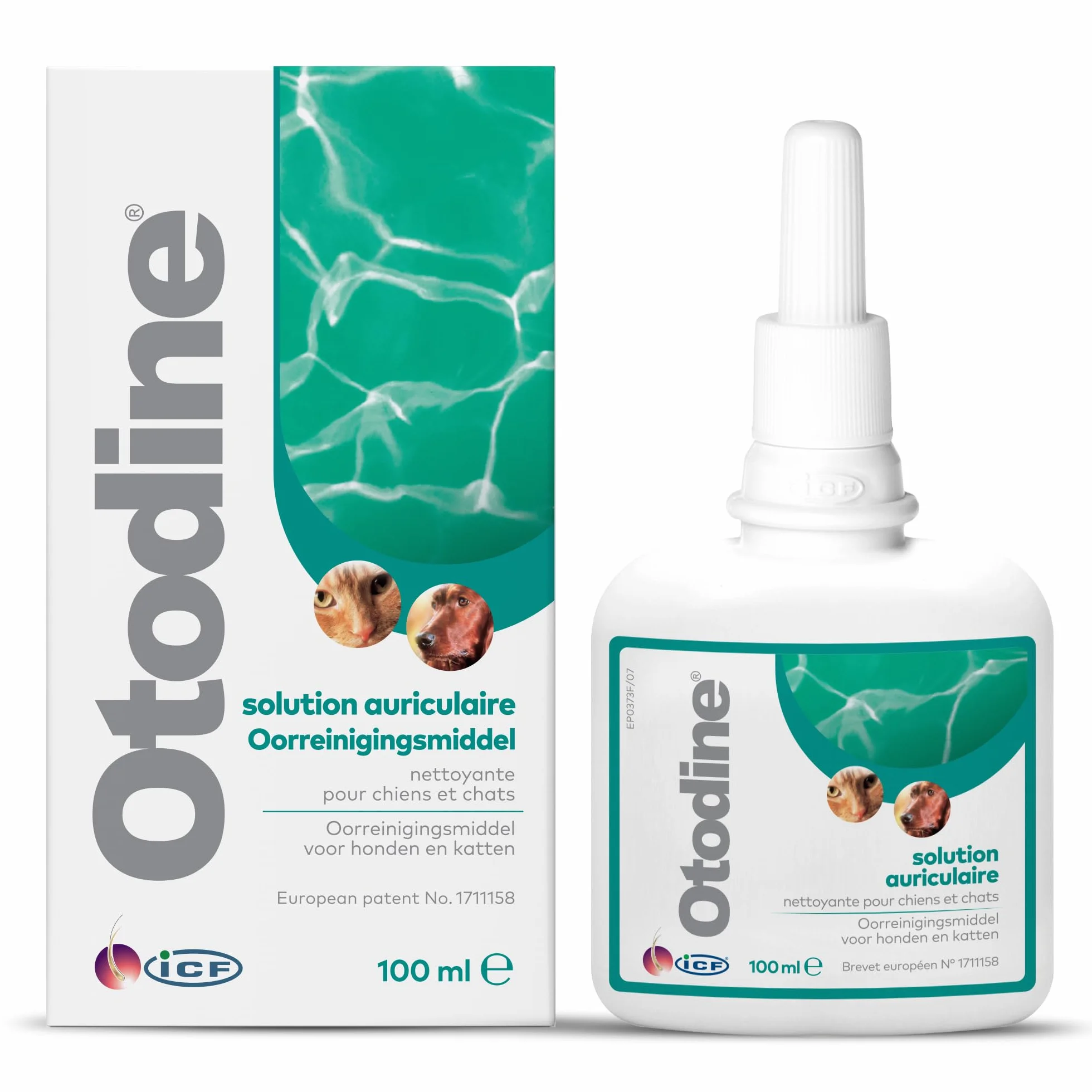 ICF Otodine Nettoyant Oreille Chien Chat 100ml