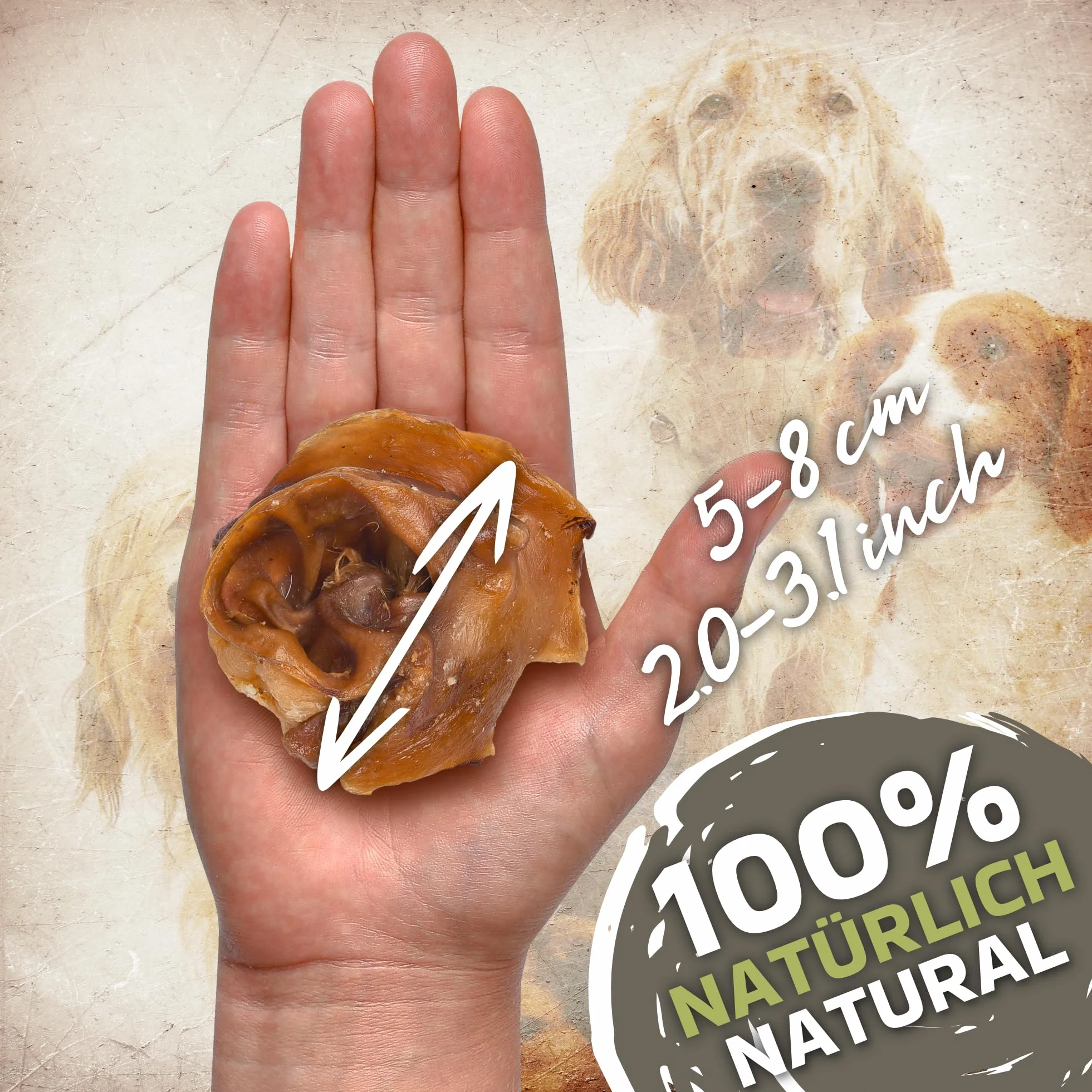 Friandises à mâcher naturelles séchées à l'air sans céréales monoprotéiné 1 kg