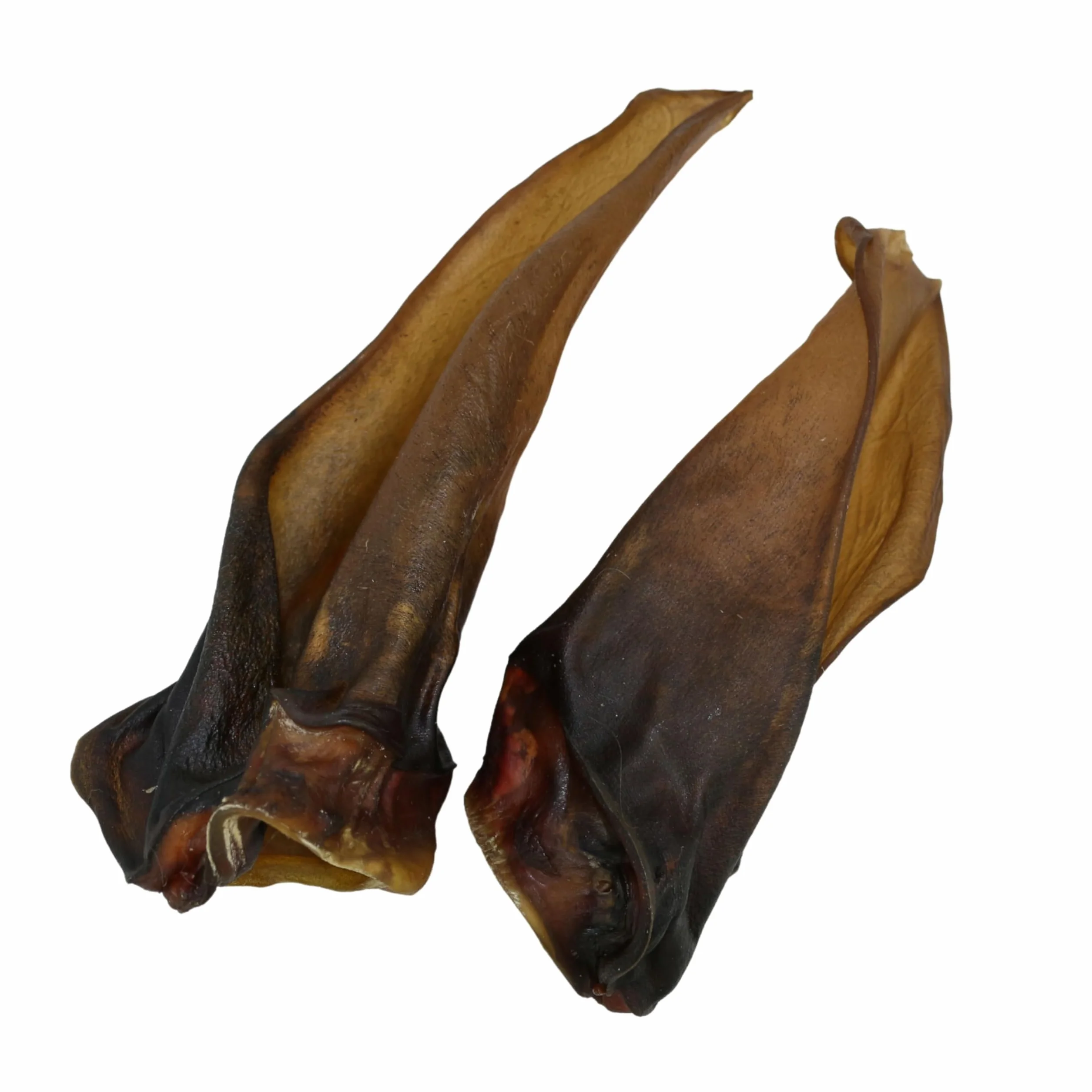 Oreilles de boeuf sans poils pour chiens 100% boeuf collations séchées sans céréales