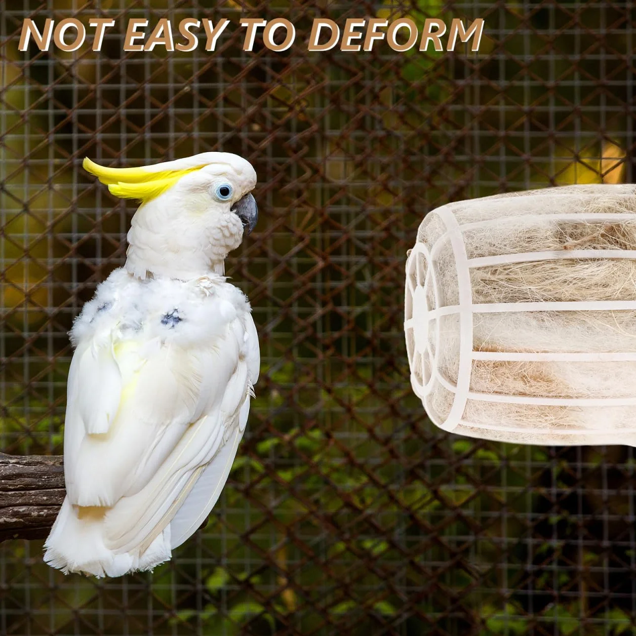 Matériau nid d'oiseaux en jute respirant 100% naturel pour nichoirs