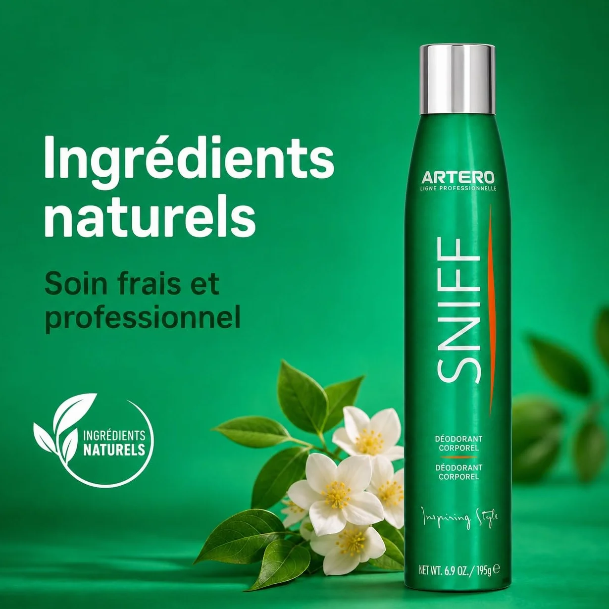 ARTERO Sniff Désodorisant pour Chiens 300ml - Élimine Mauvaises Odeurs, Spray Corps Longue Durée, Vegan sans Parabènes