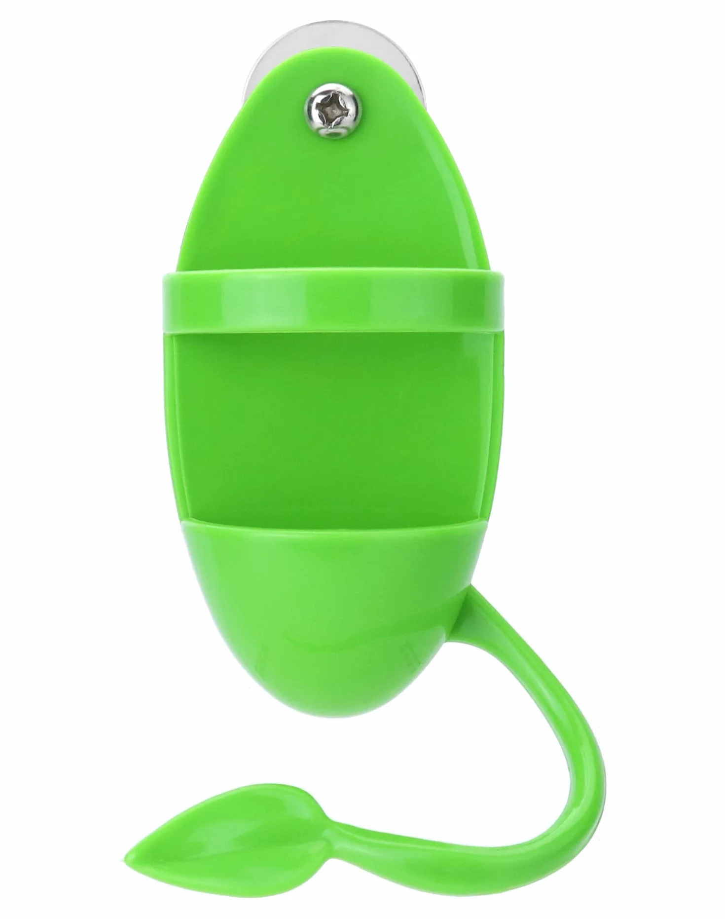 QWORK® 2Pcs Support pour os de seiche Oiseaux avec perchoir, mangeoire à Oiseaux pour mil/Fruits/légumes